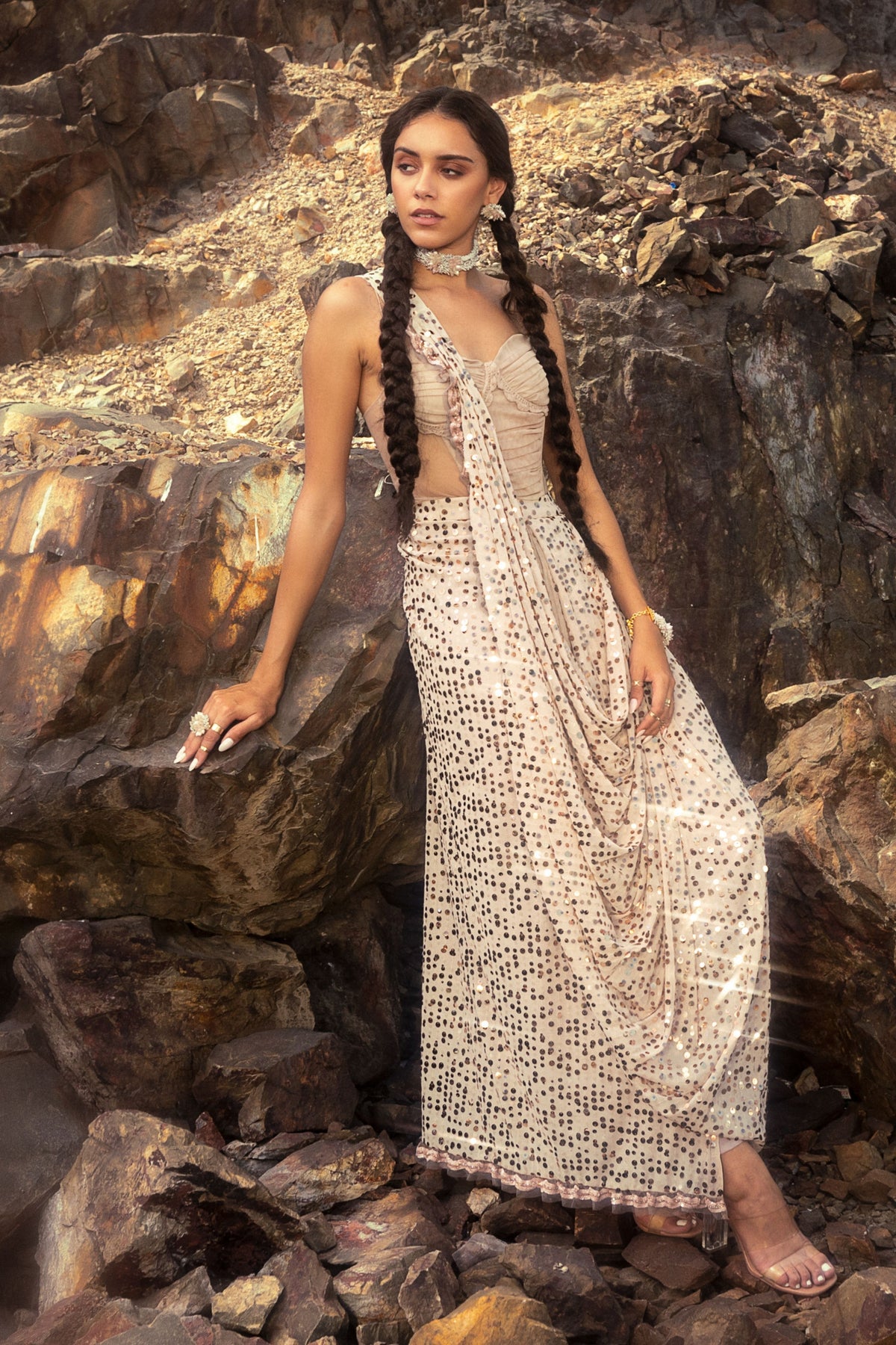 Mojave Dream Draped Saree