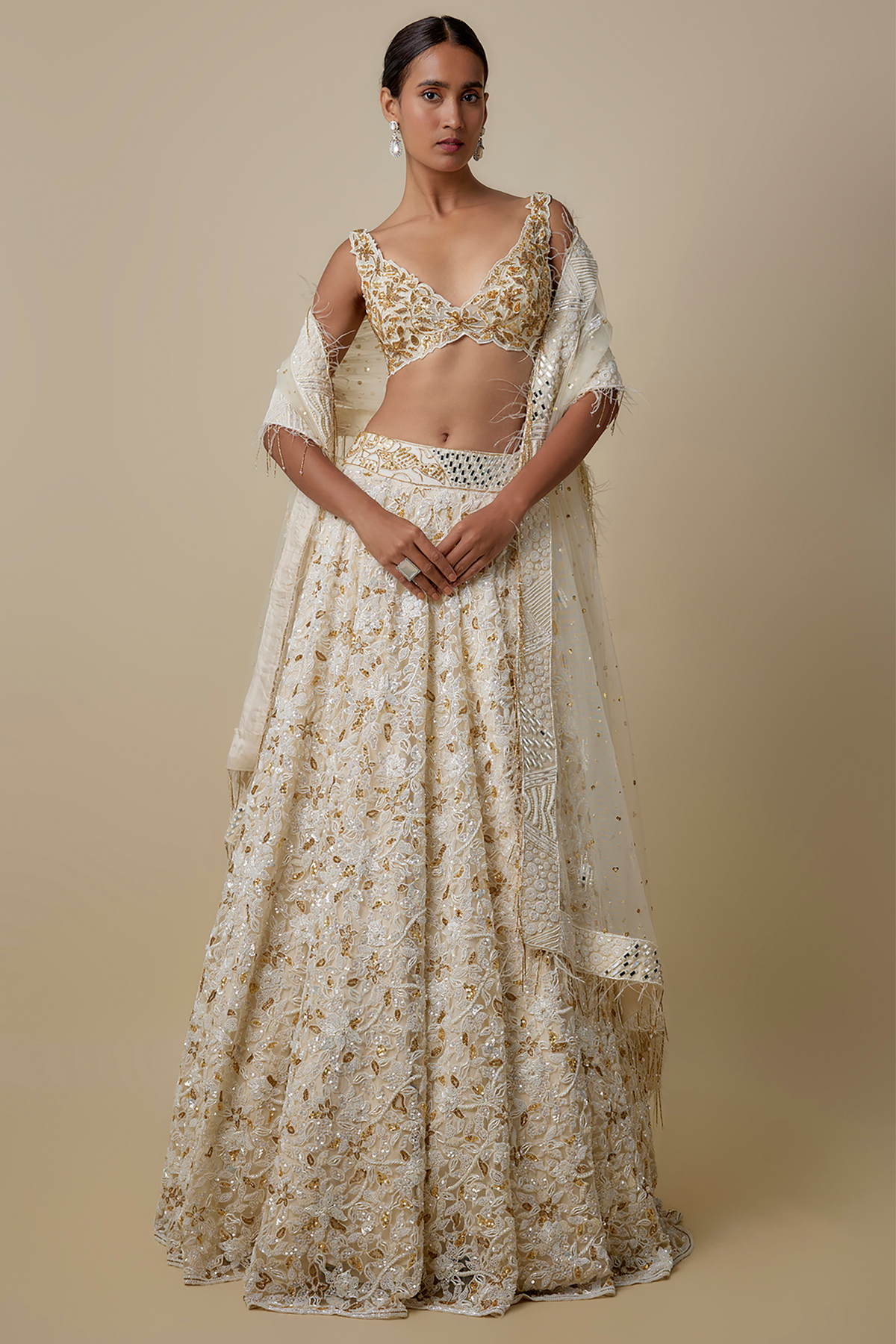 Tagh Lehenga Set