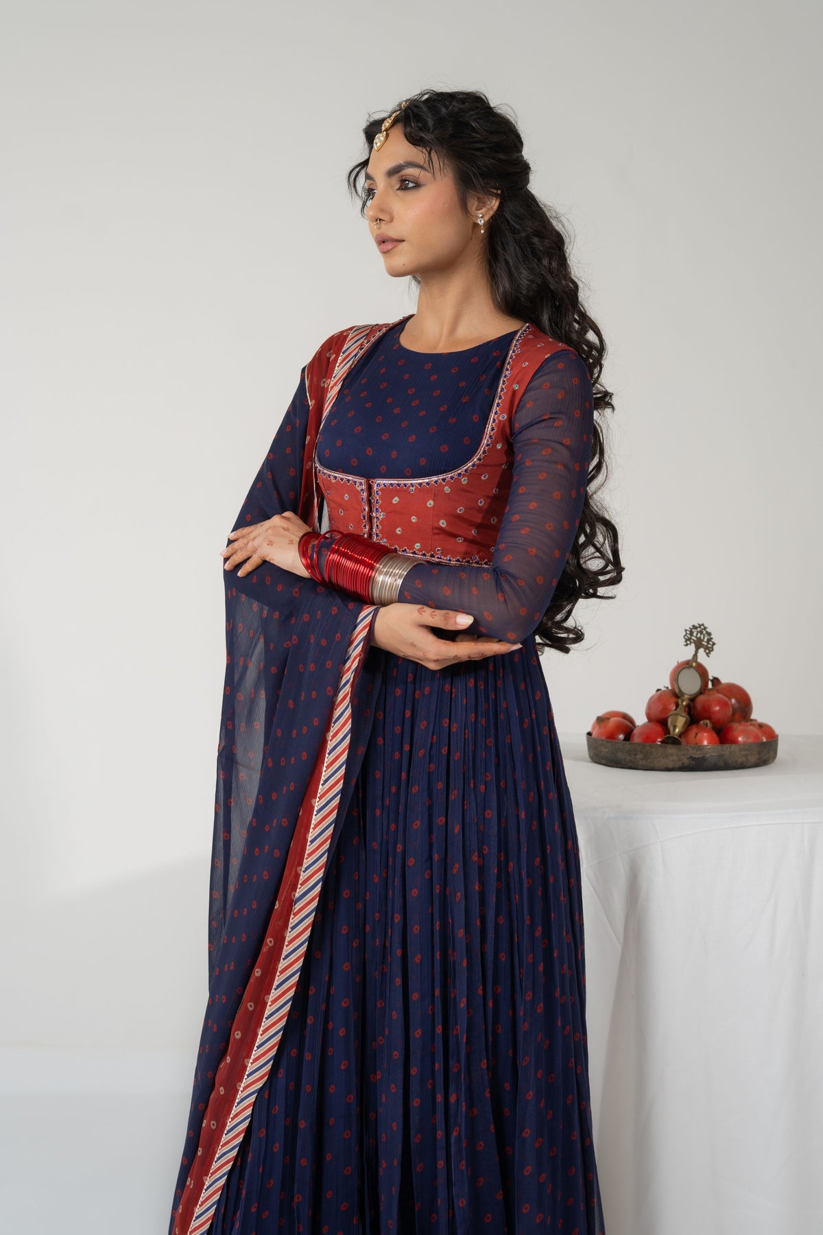 Gulnaar  Anarkali Set