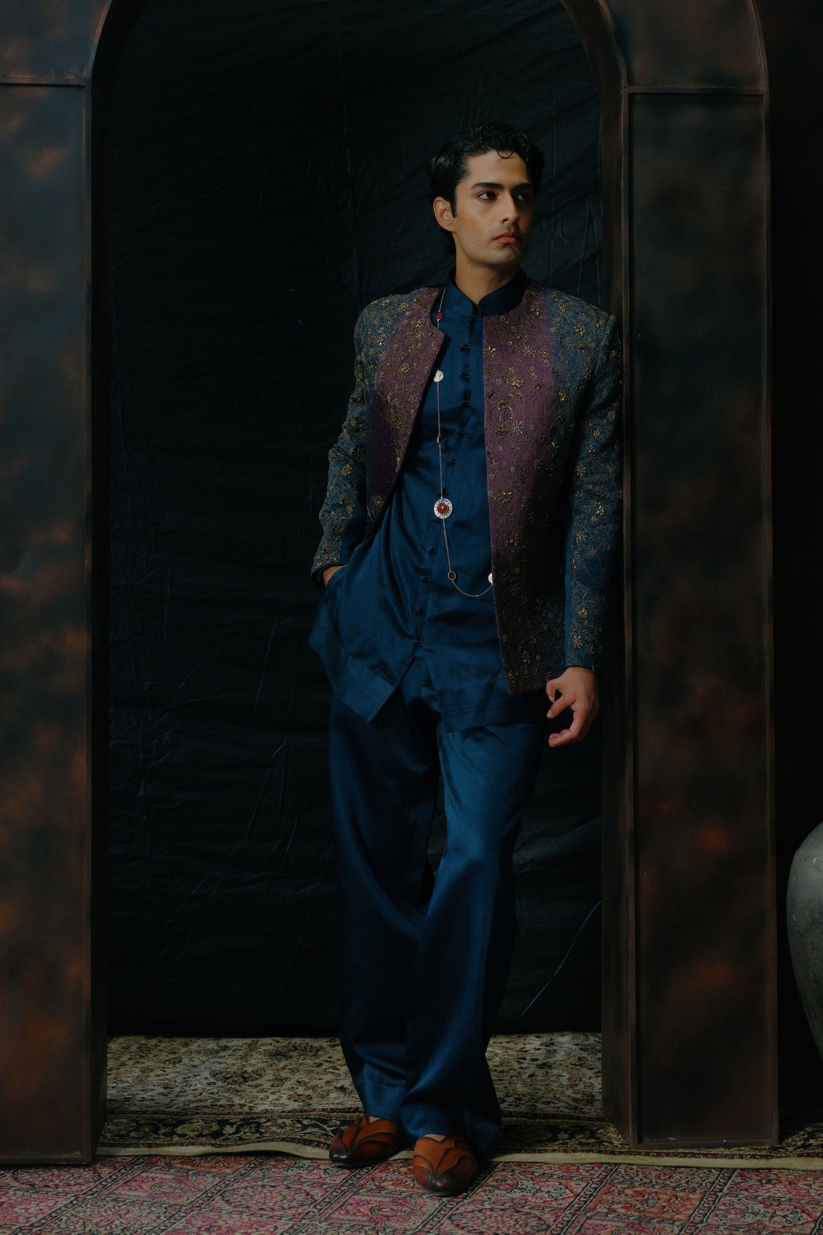 Kanha Short Jacket Set