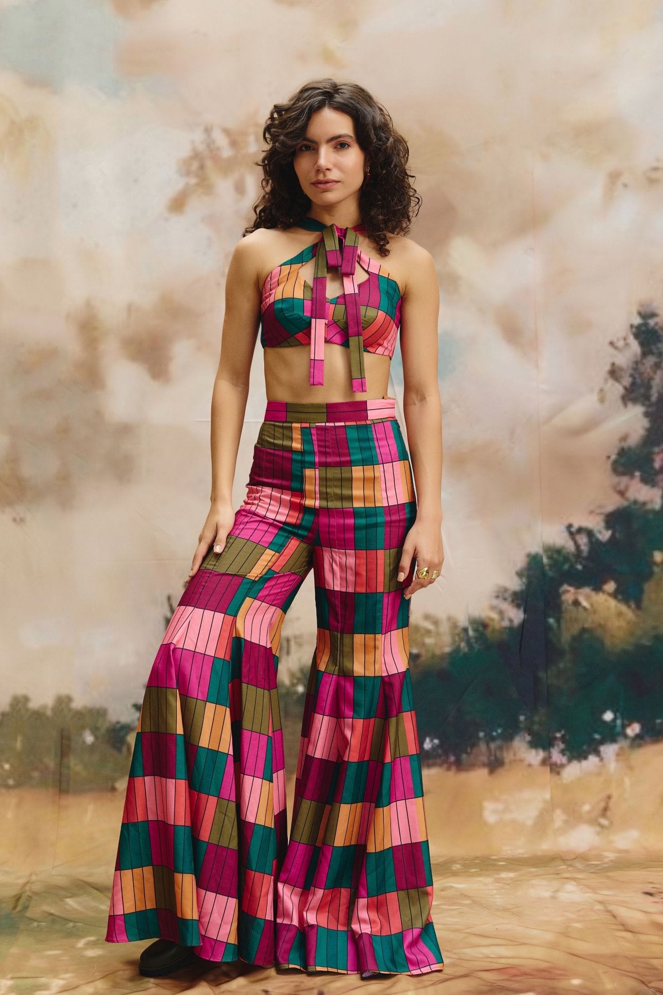 Mosaic Top - ZIP BY Payal & Zinal - Elahe