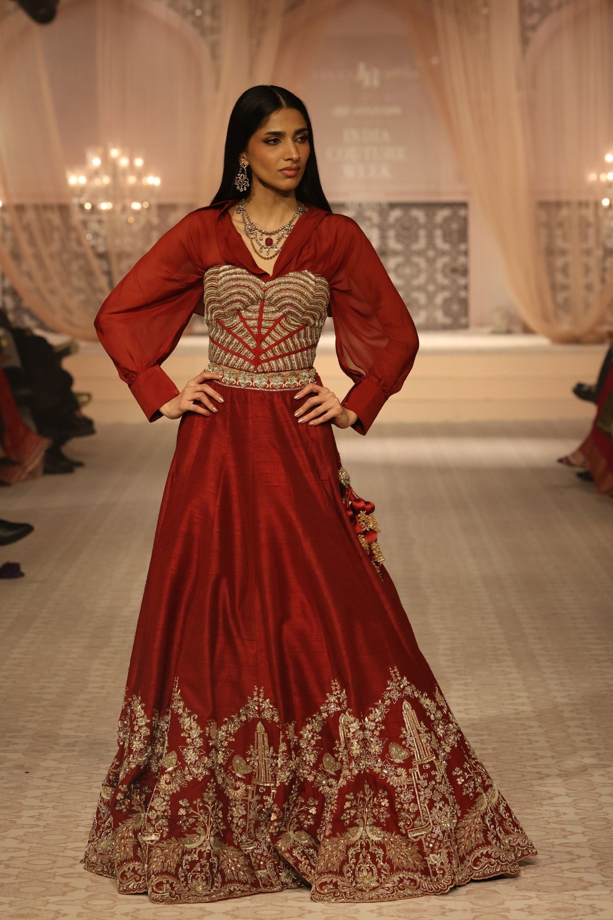 Mor Lite Lehenga Set