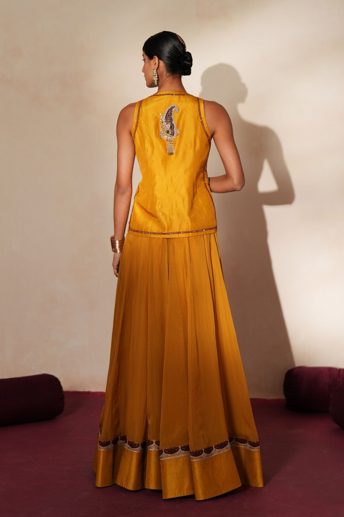 Morchakra Lehenga Set