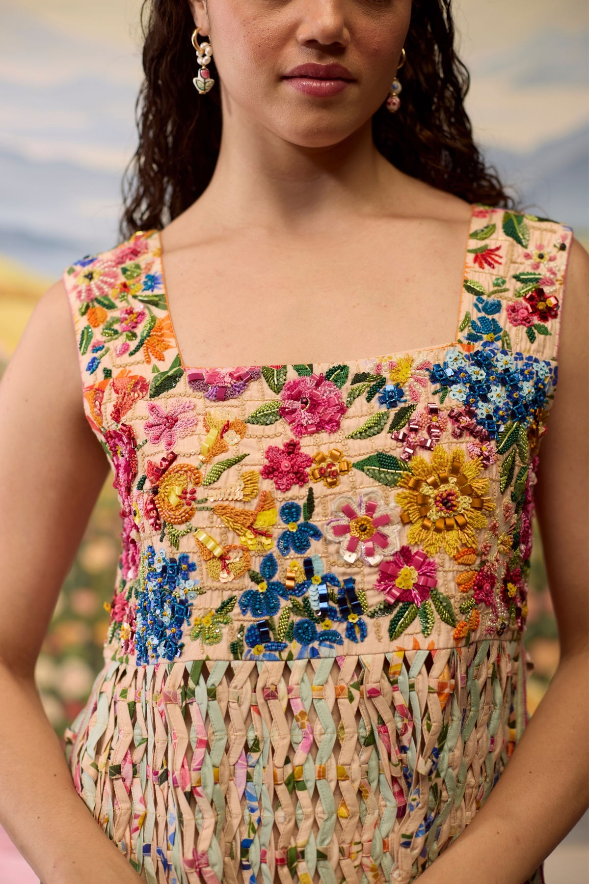 Sorbet Smocked Dress