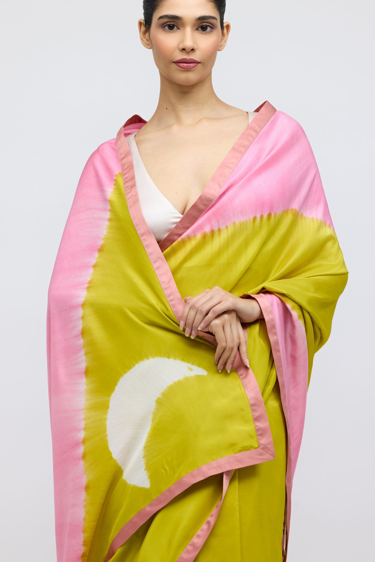 Moon on My Pallu Saree