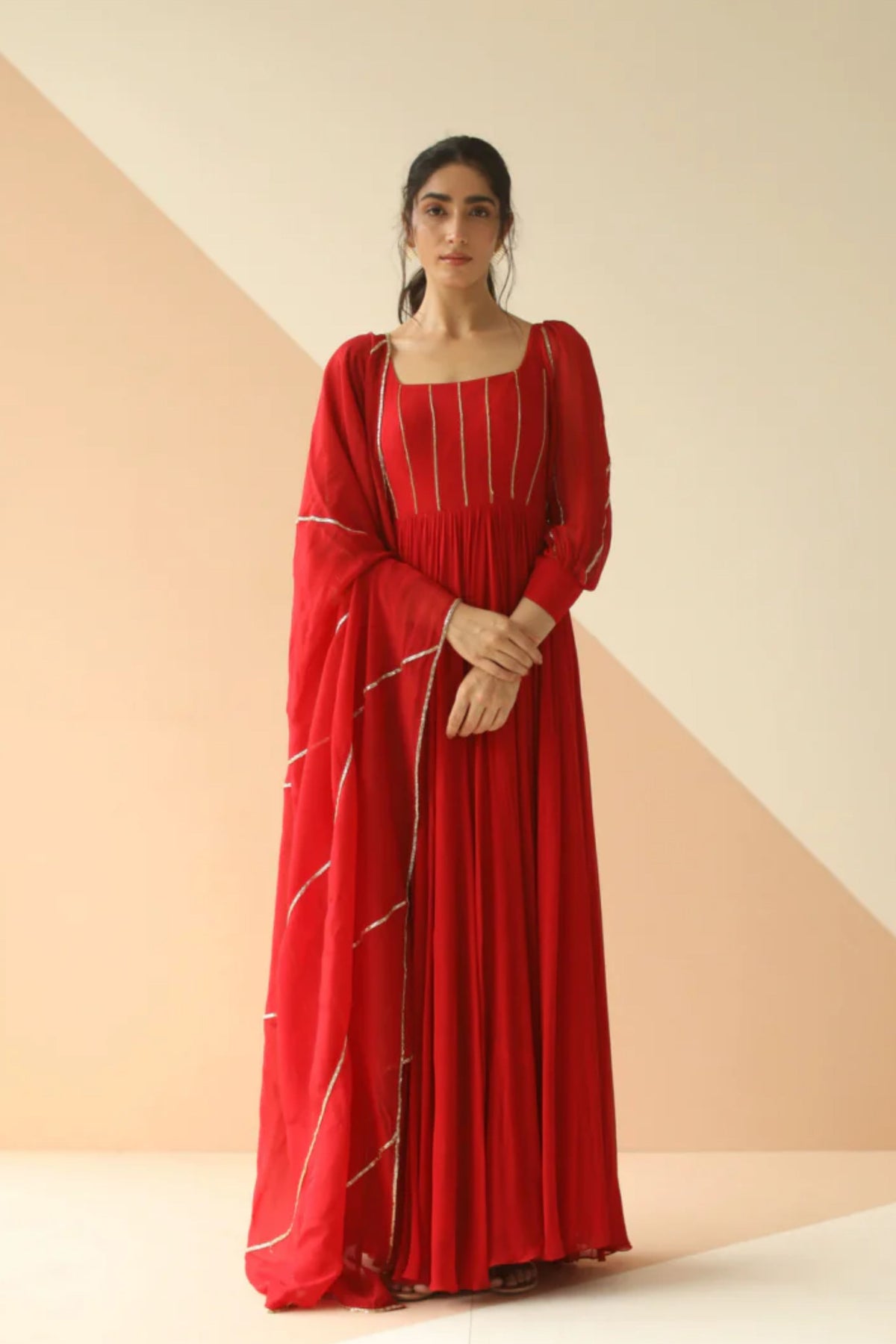 Red line anarkali