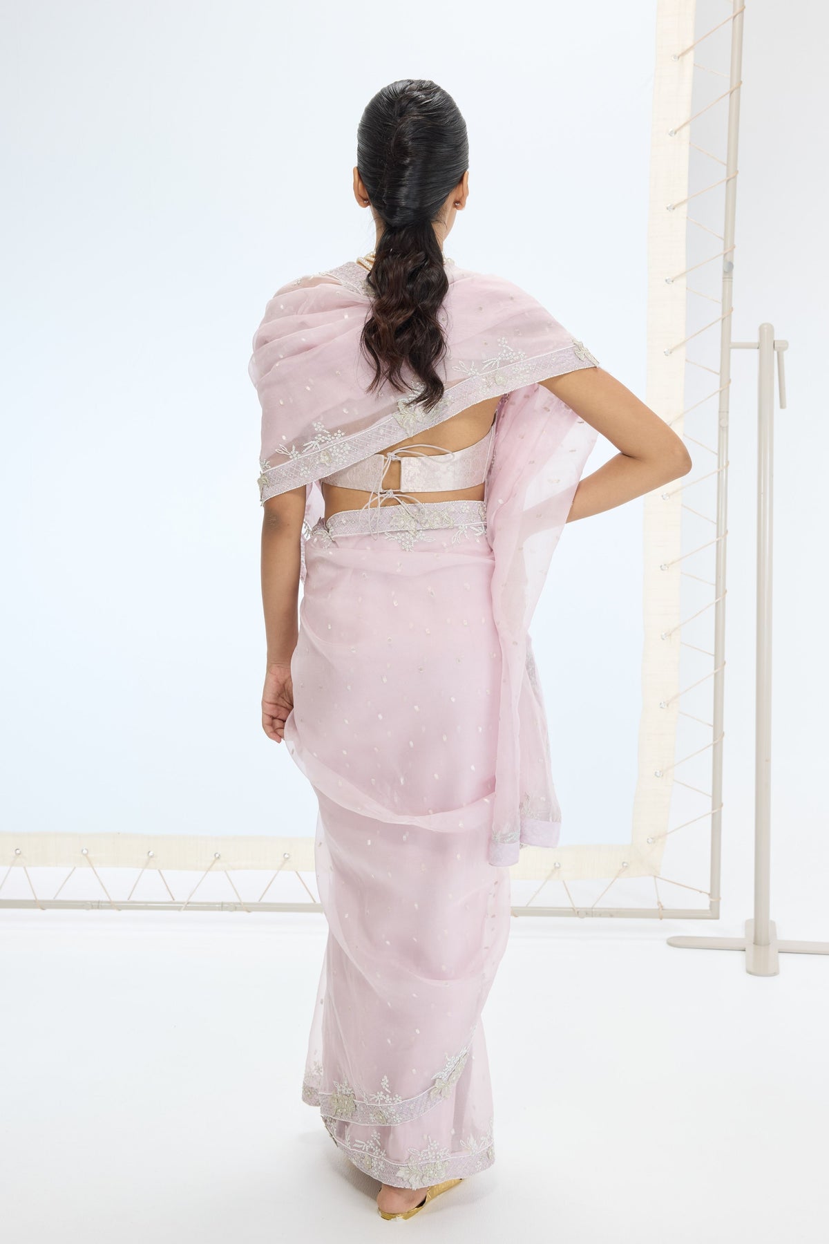 Eve Saree in Mauve