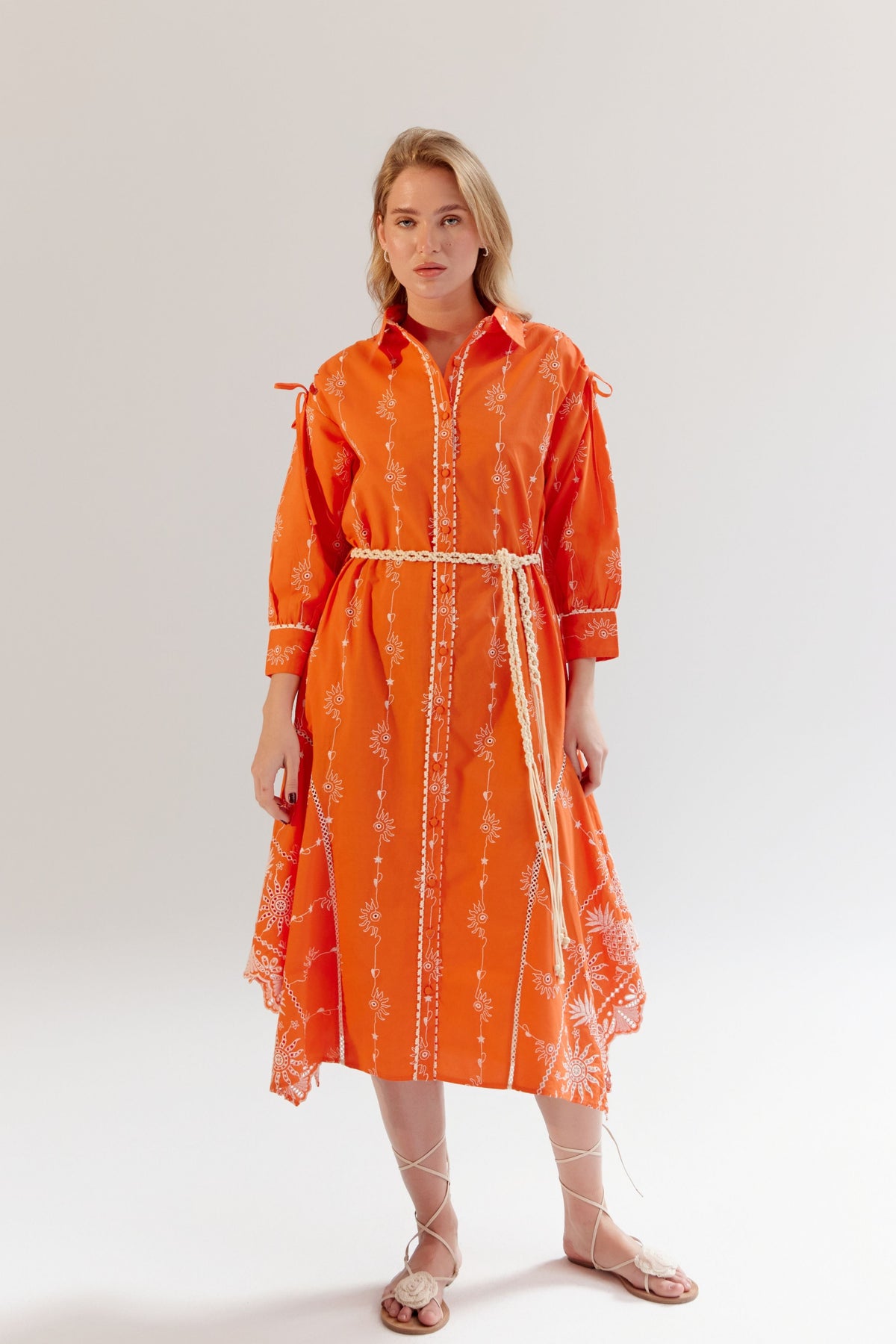 Tangerine Alba Maxi Dress