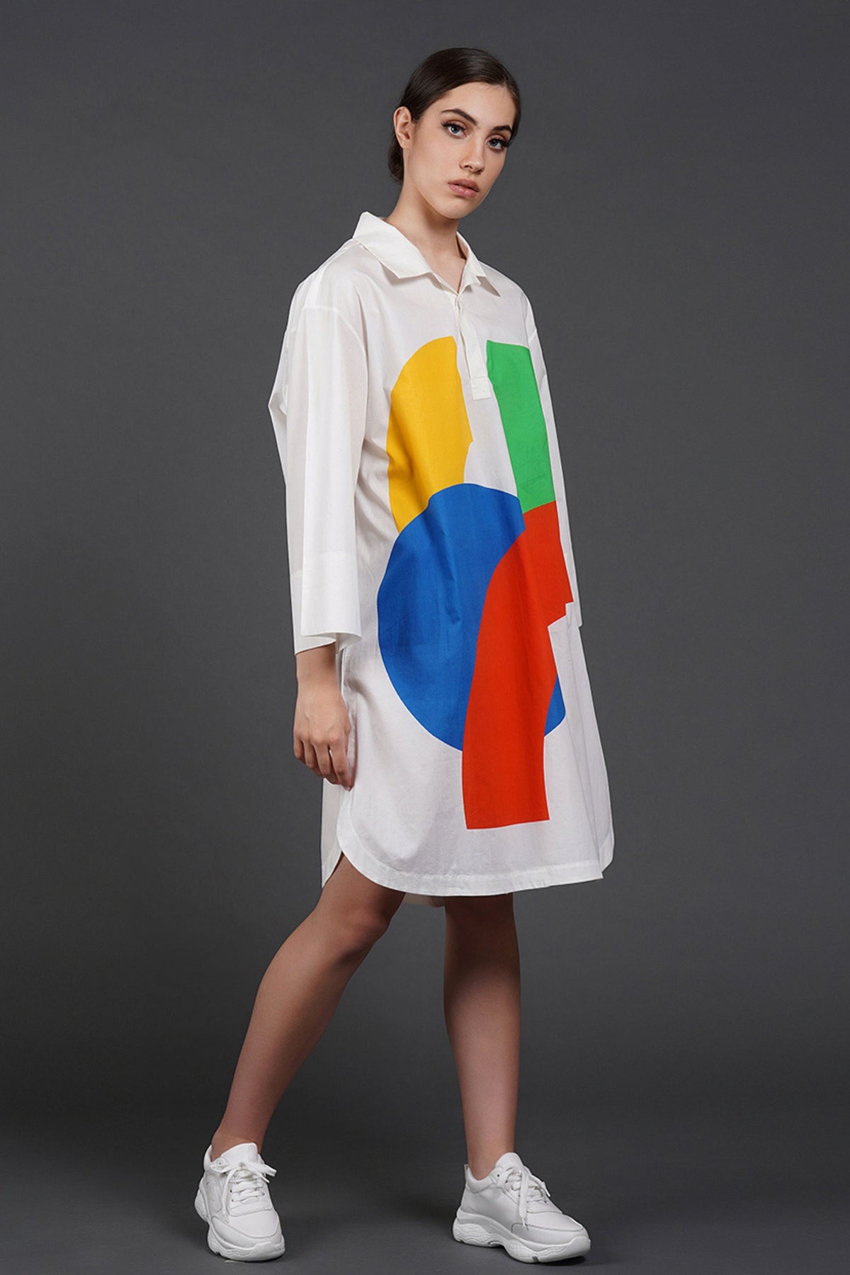 Offwhite Multi Colourwed Dress