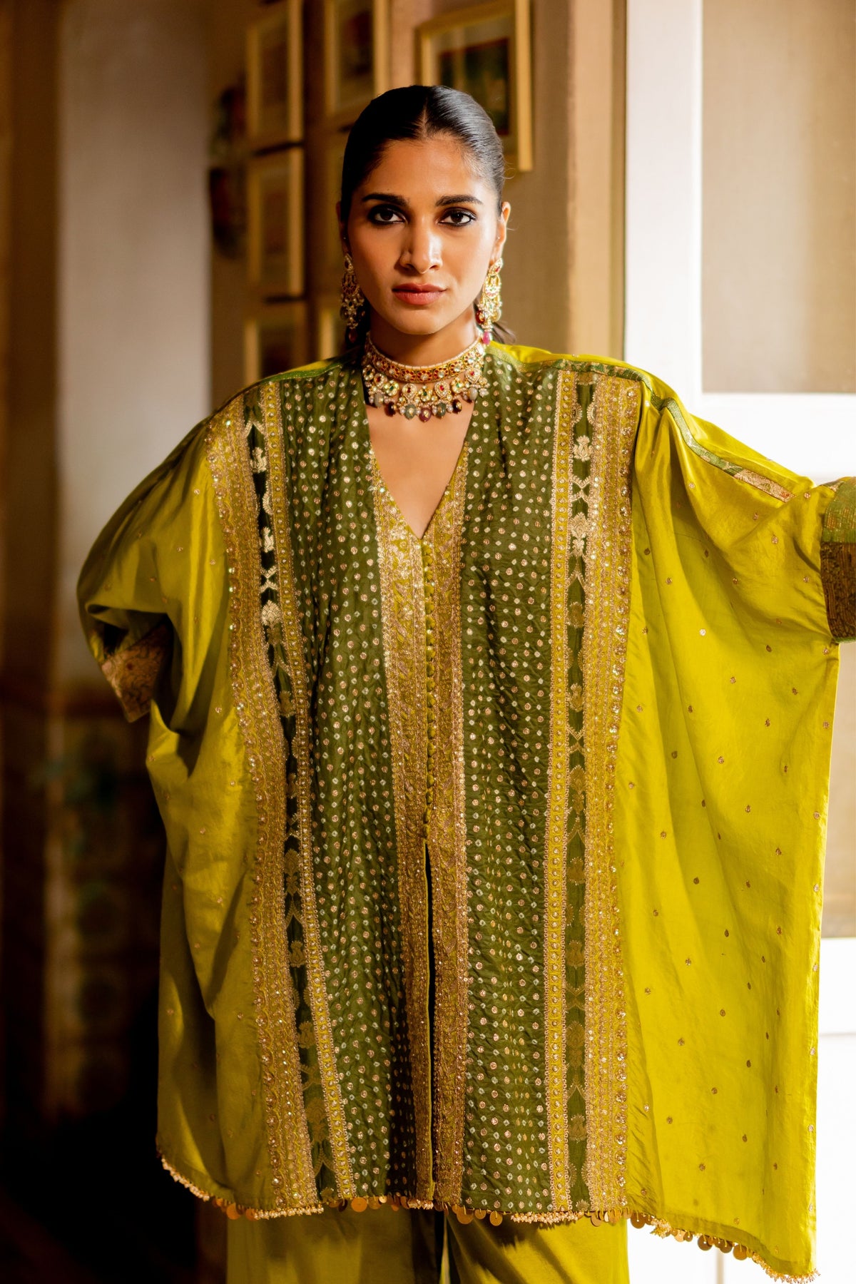 Saanwariya Kaftan Set