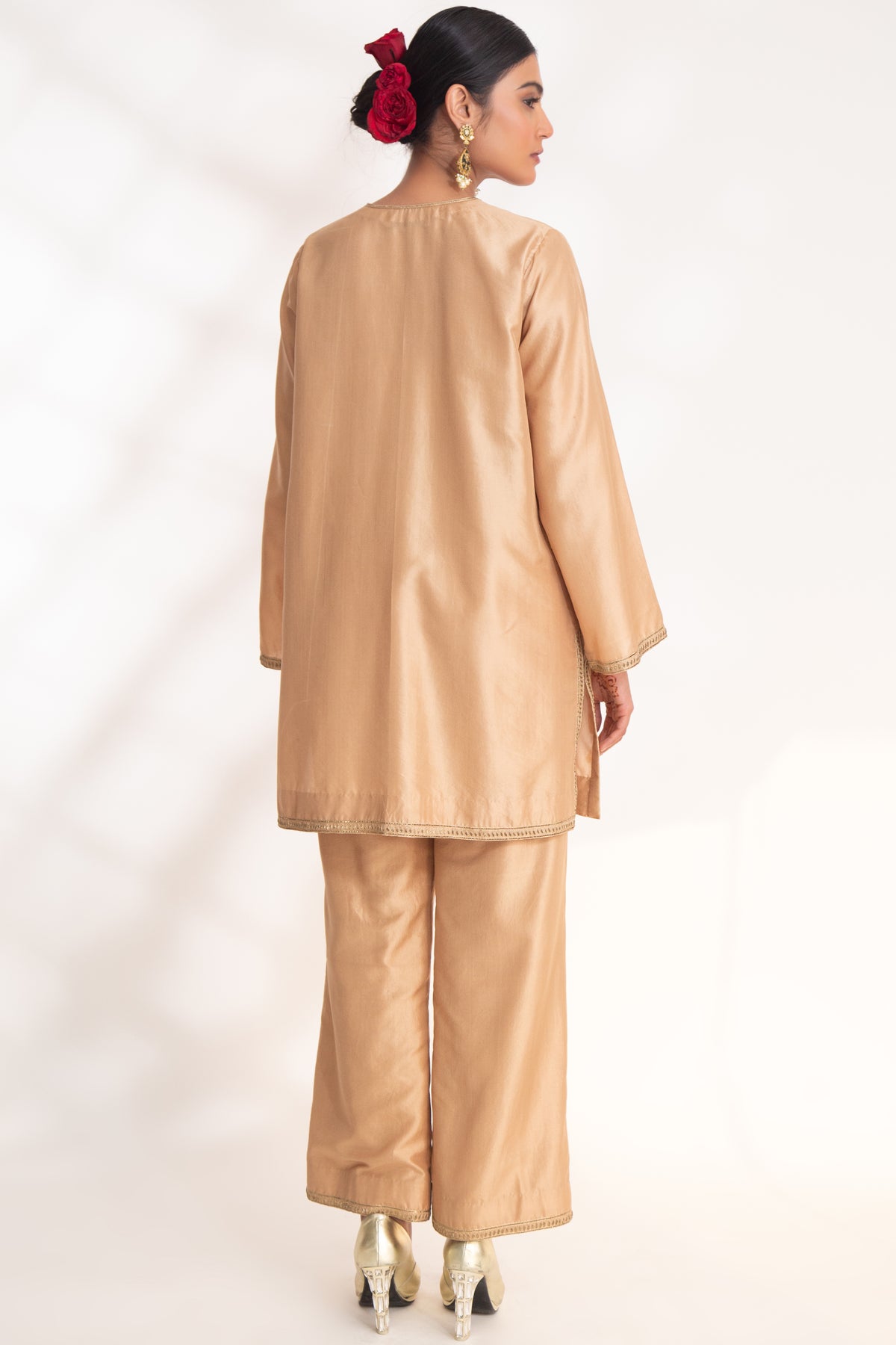 Beige Aavya Kurta Set