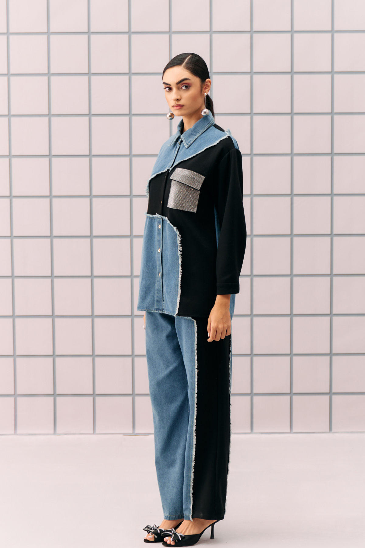 Black Tia Co-ord Set