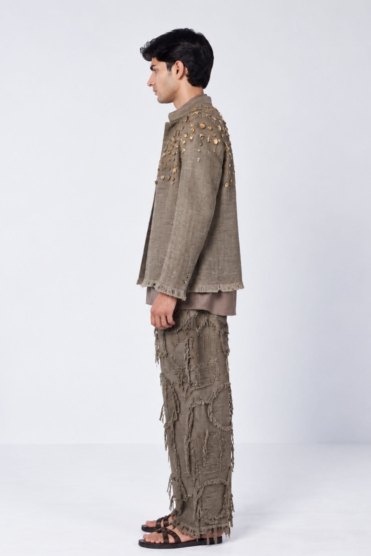 Dusty Olive Jacket Set