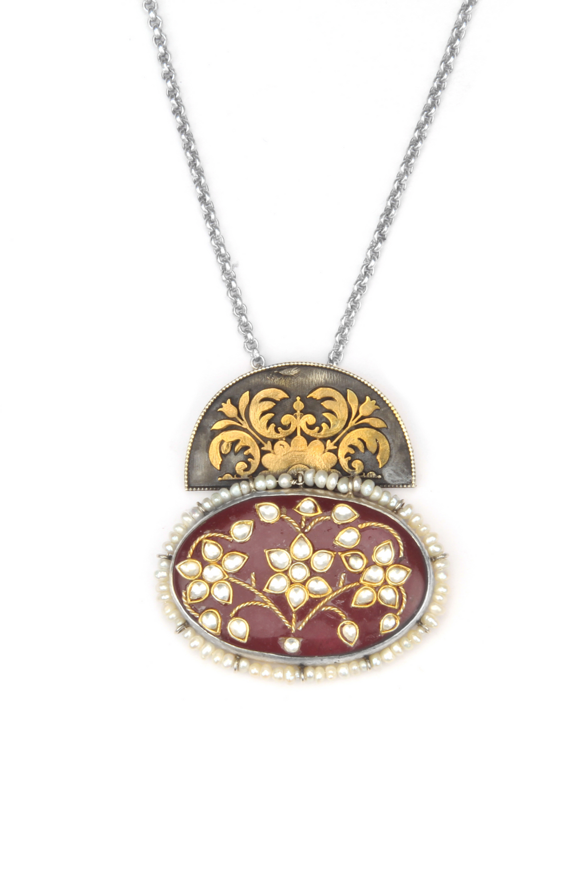 Silver Tia Pendant