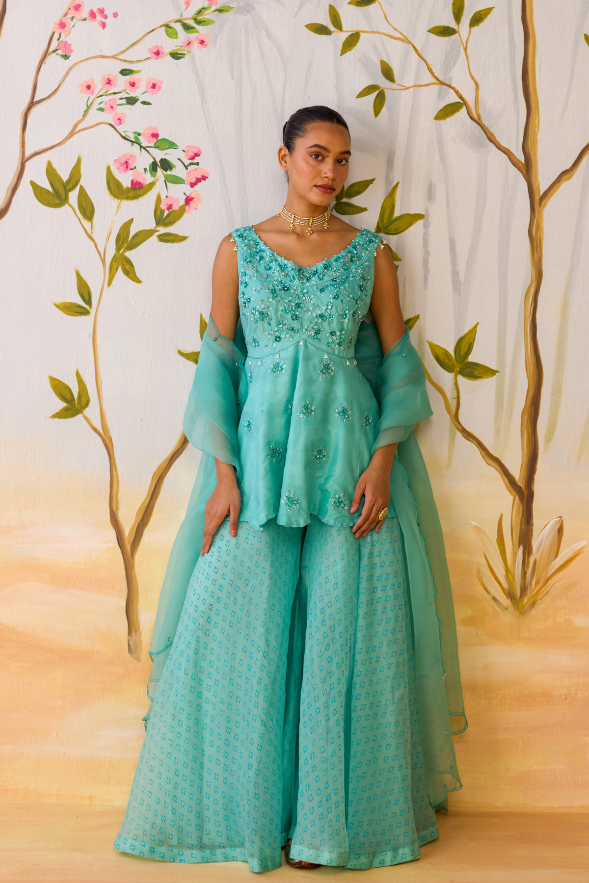 Tushita Sharara Set