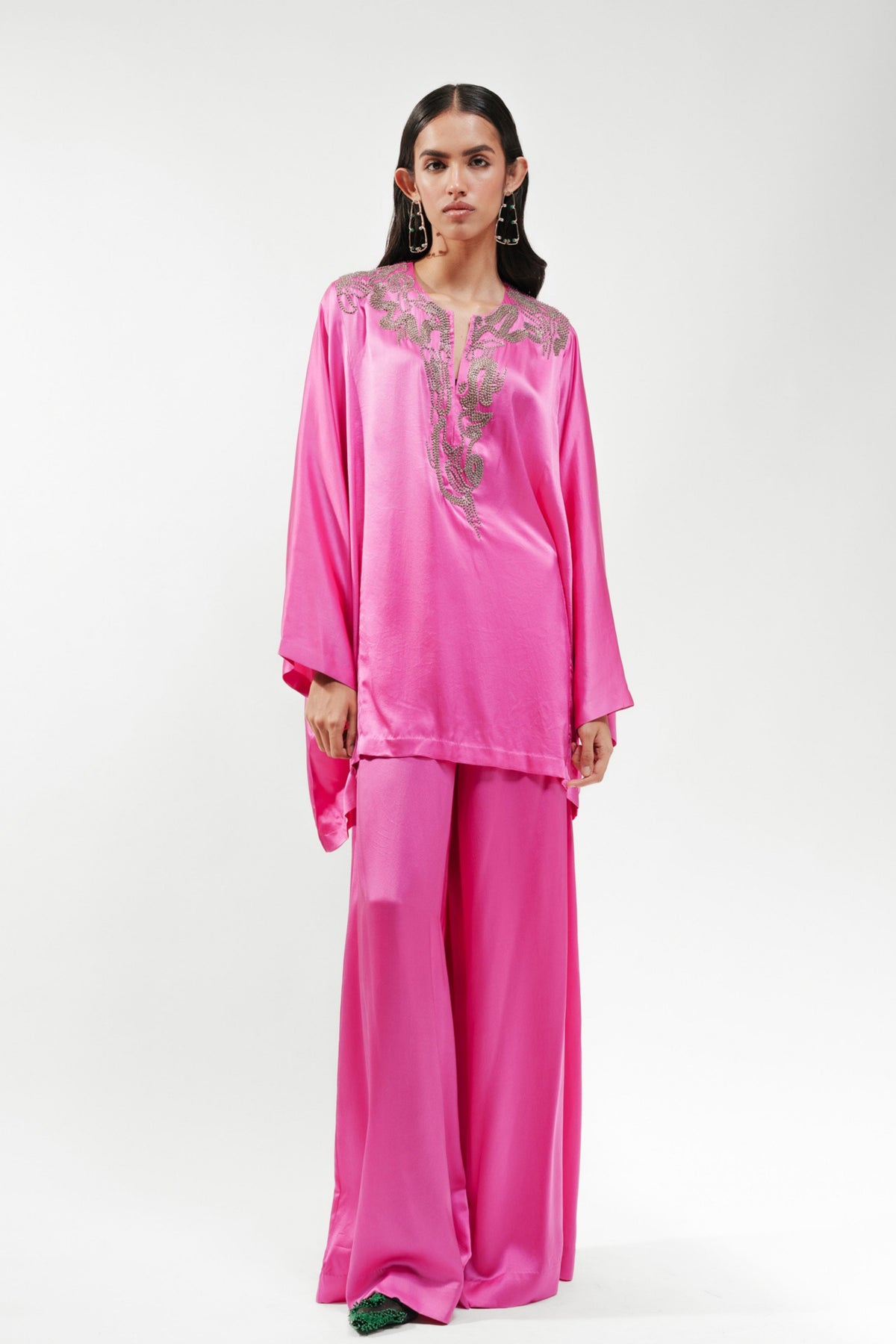 Fuchsia Tailored Tunic