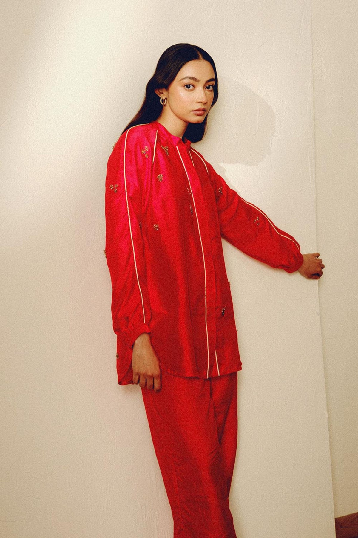 August Red Co-ord Set