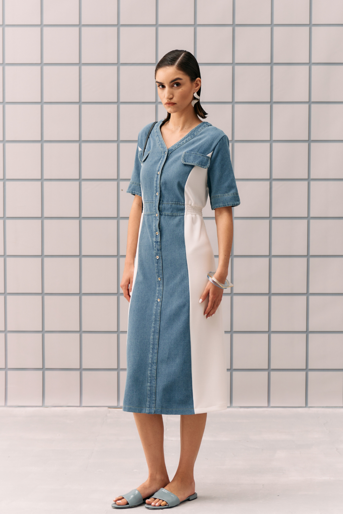 White Nimala Dress