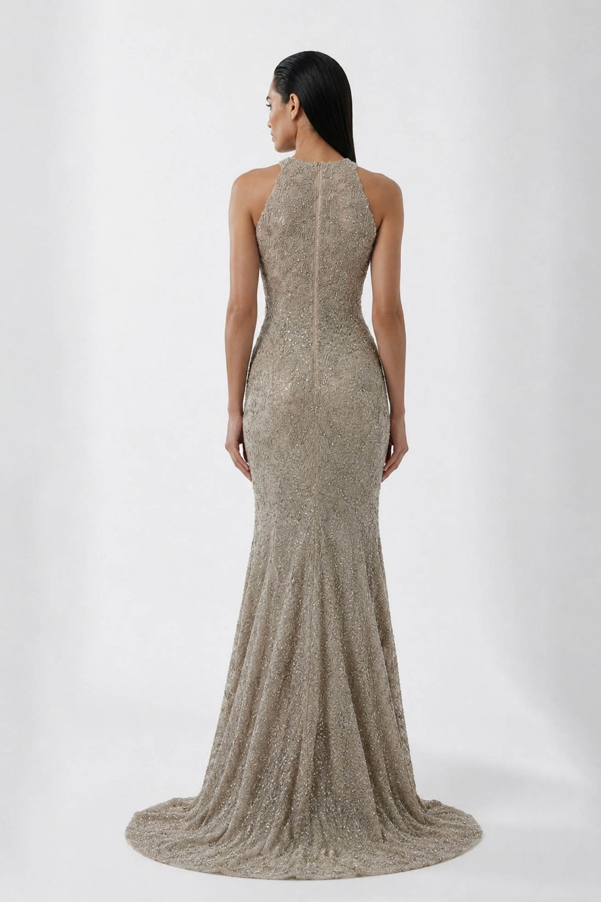 Starlight Silver Symphony Gown