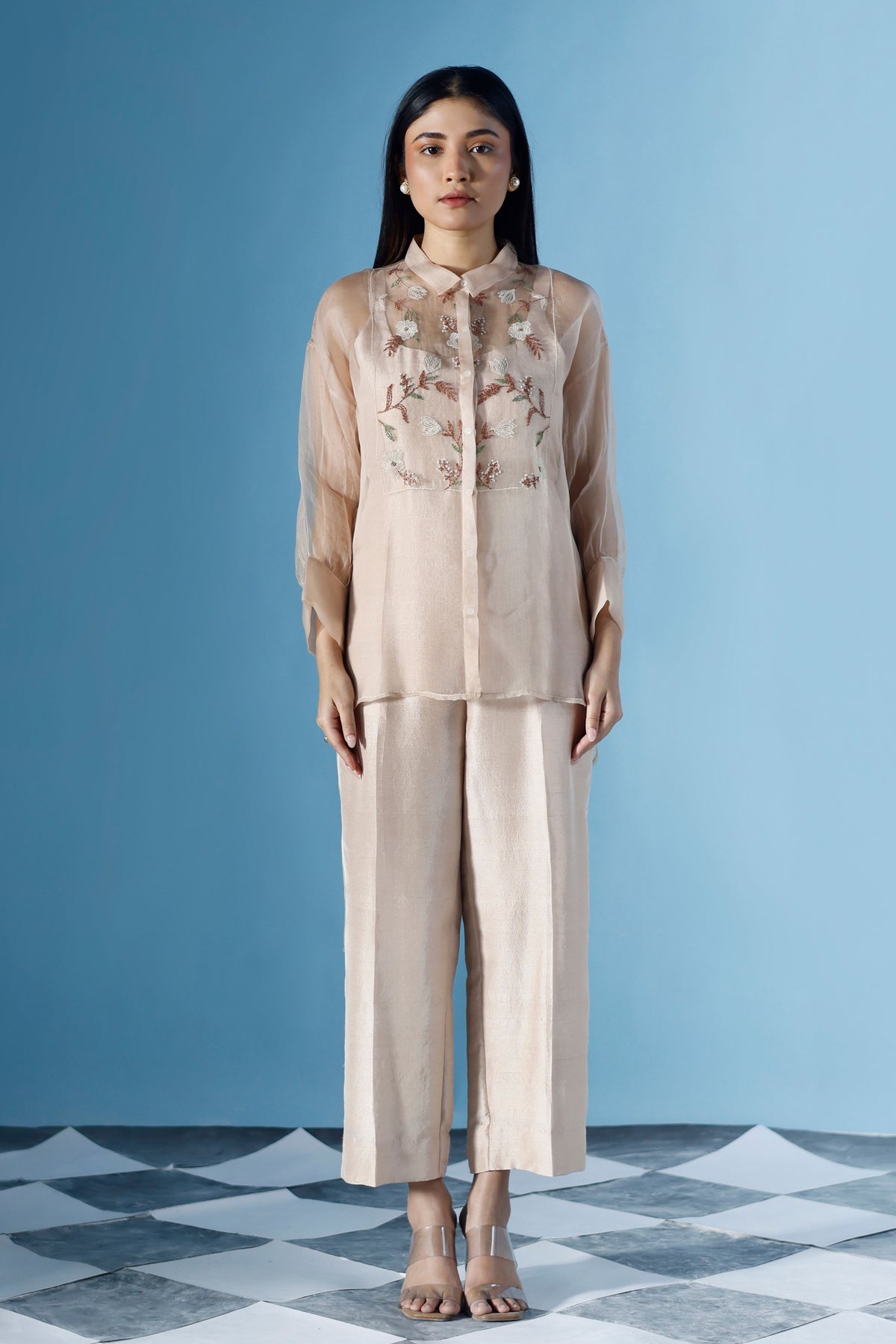 Katie Jumpsuit In Beige