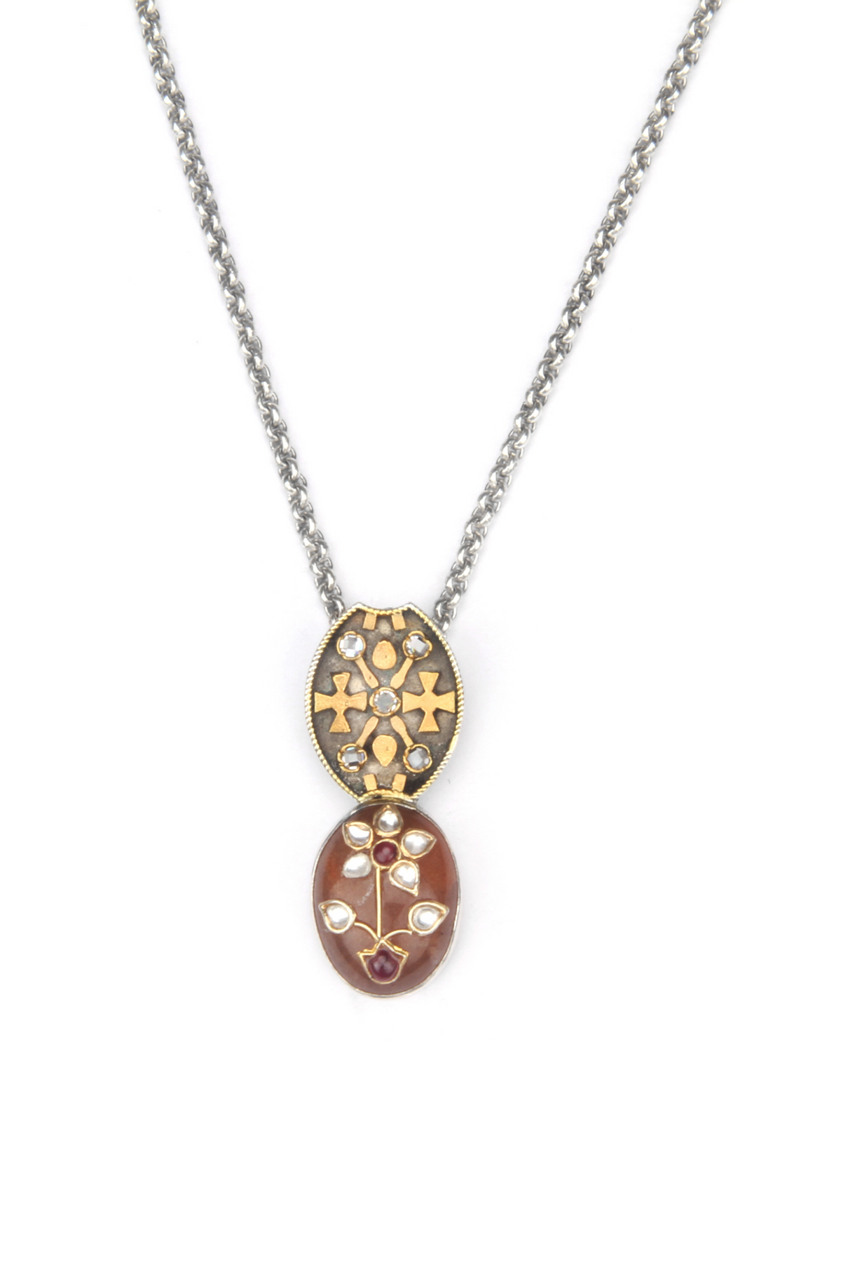 Silver Anjuli Pendant