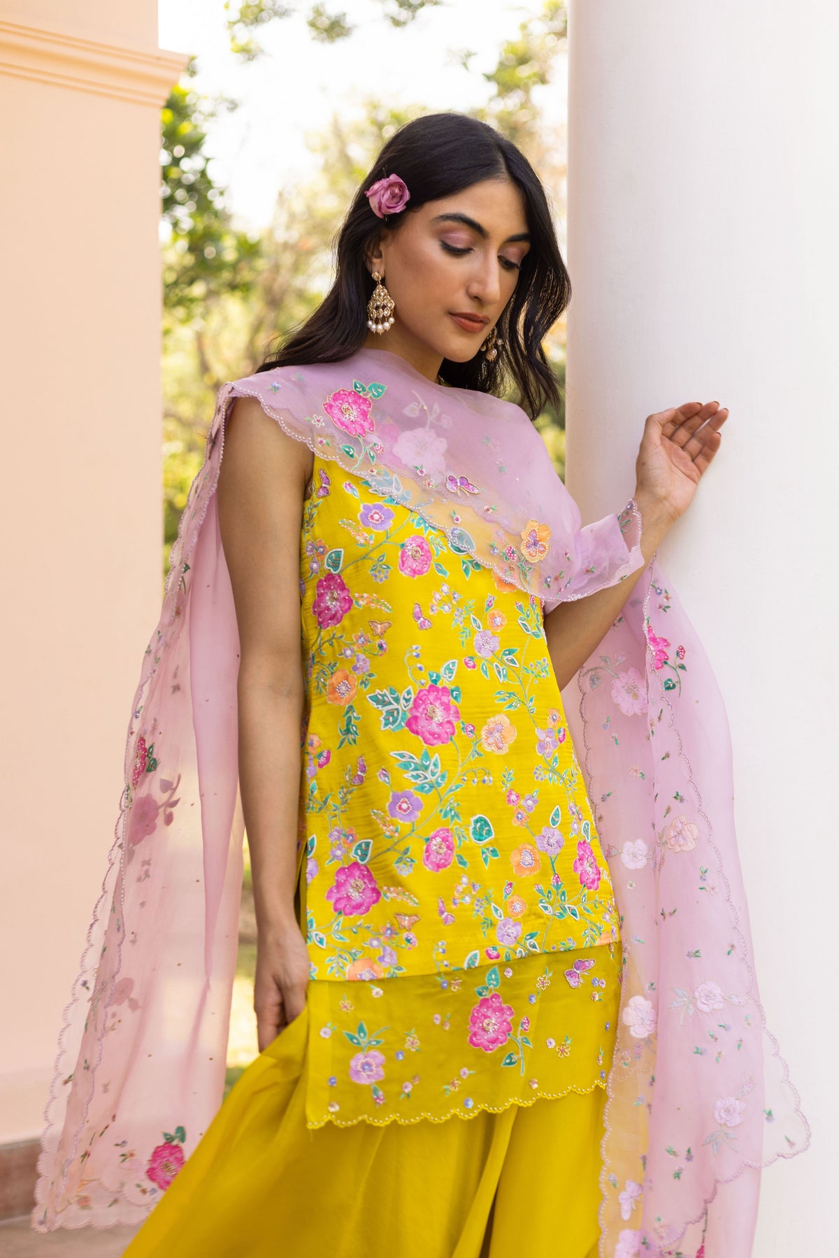 Seri Kurta Lehenga Set