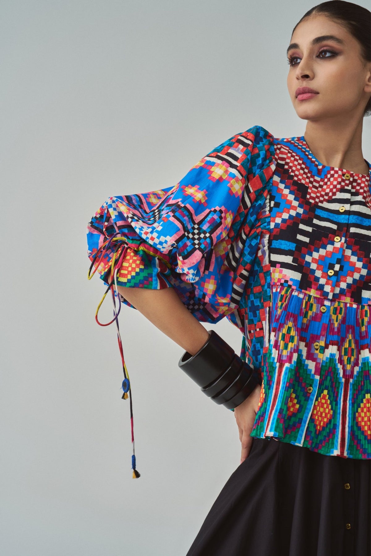 Tanya Blouse and Ria Skirt