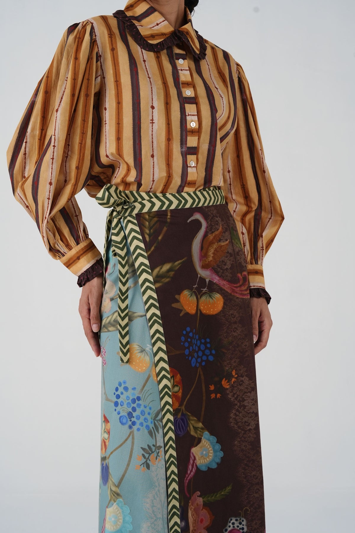 Vintage Wrap Skirt