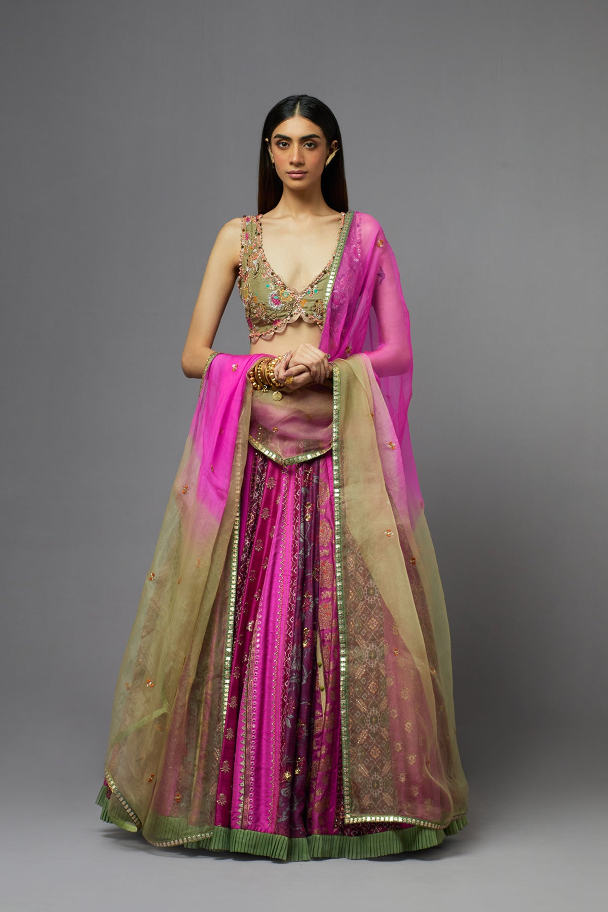 Pink Lehenga Set