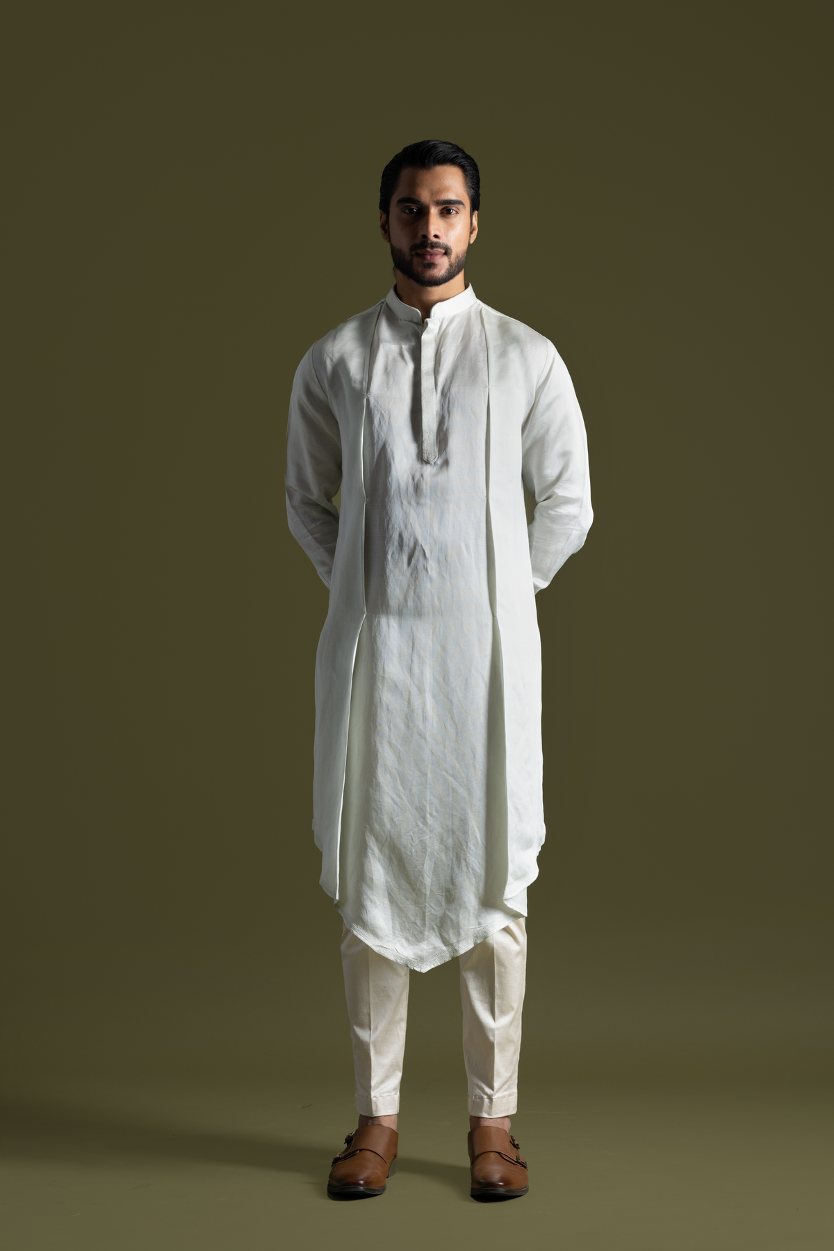 Ice Blue Kurta Set