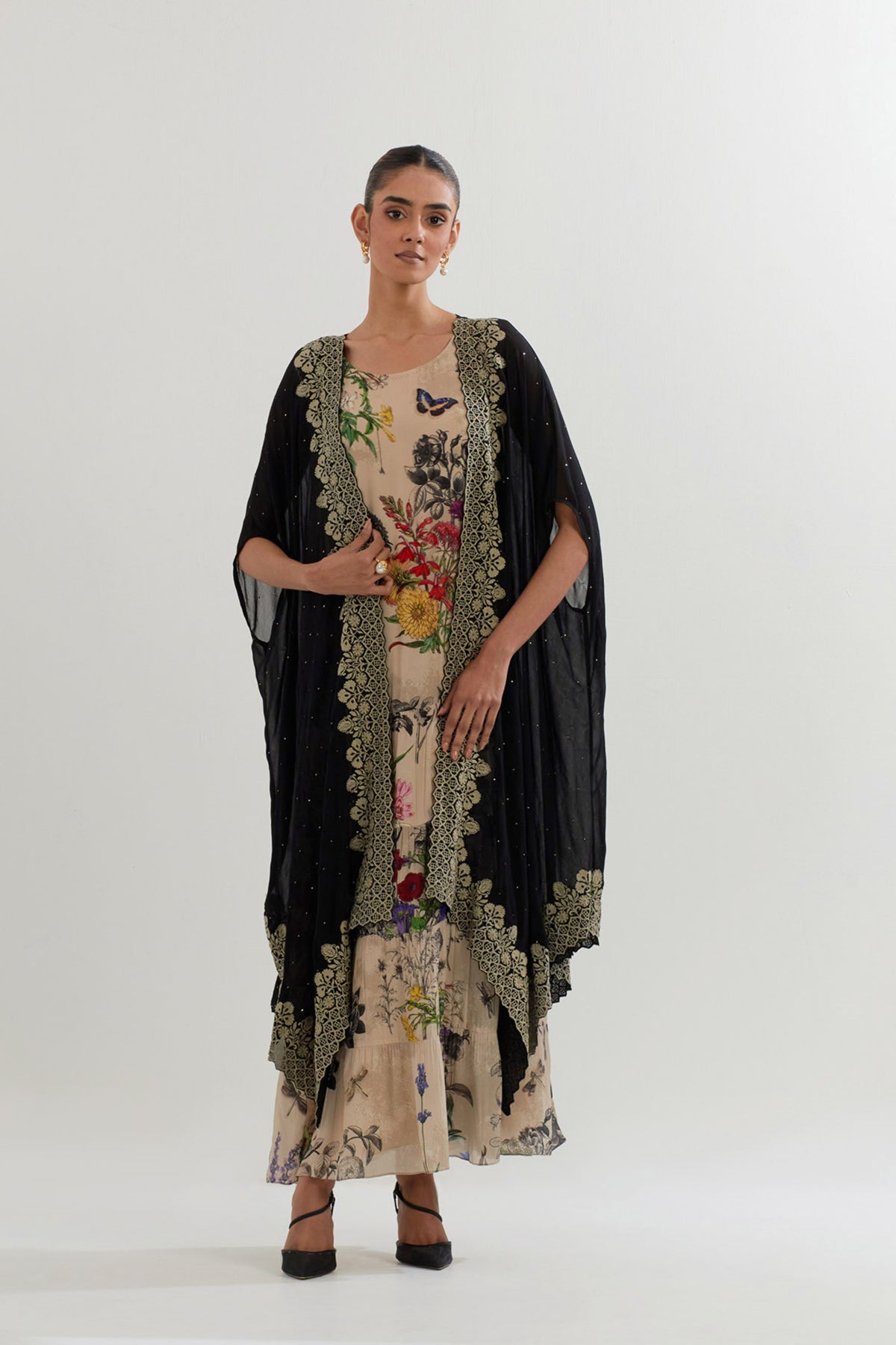 Cape With Dress