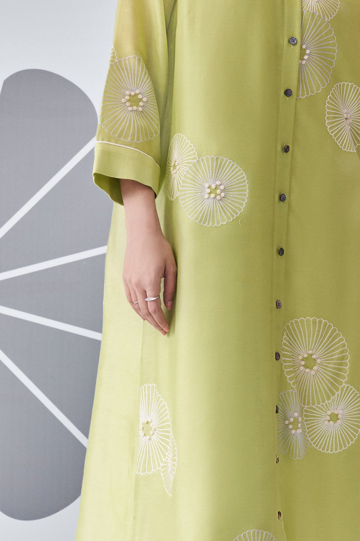 Lime Green Kurta Set