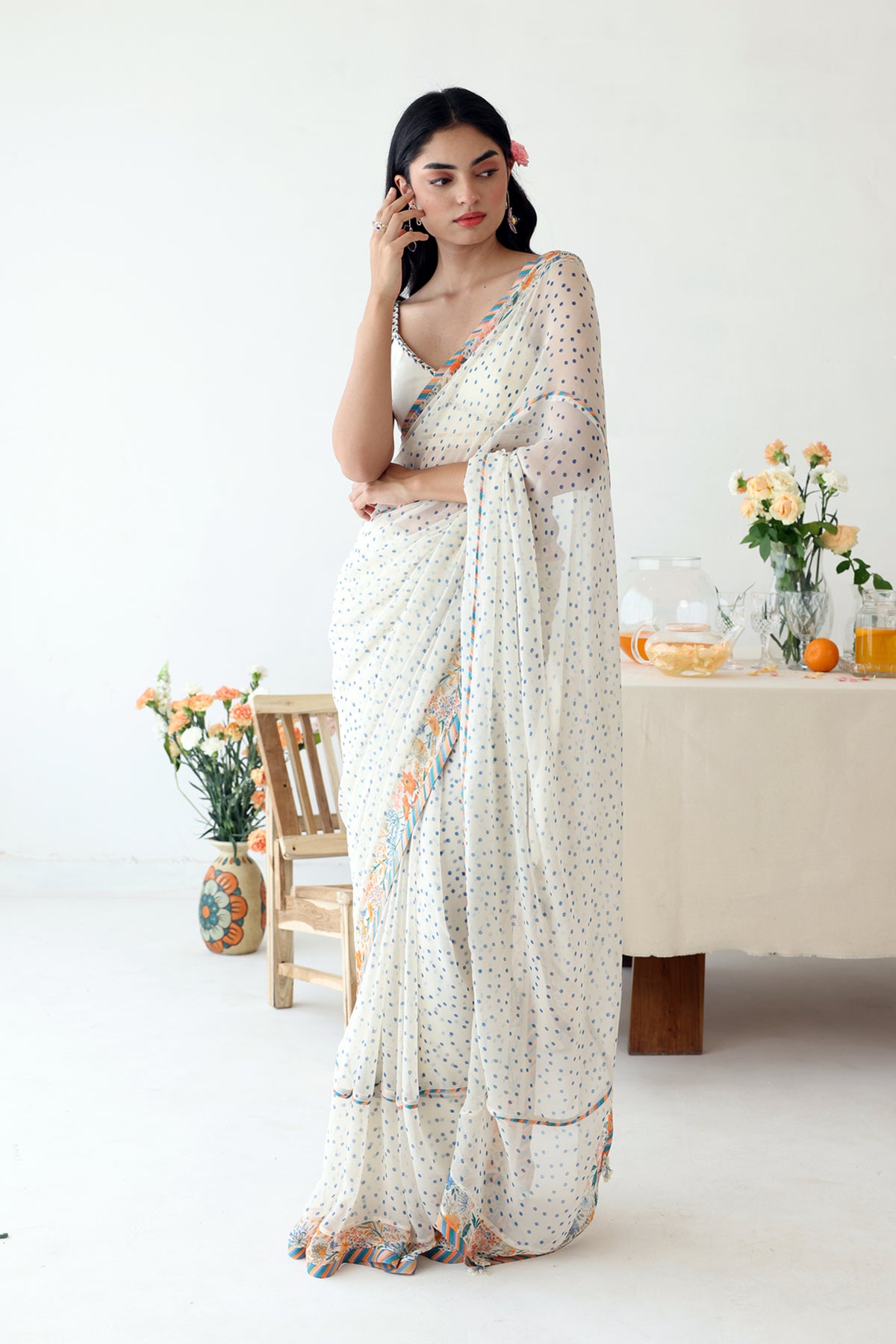 Ode Saree Set