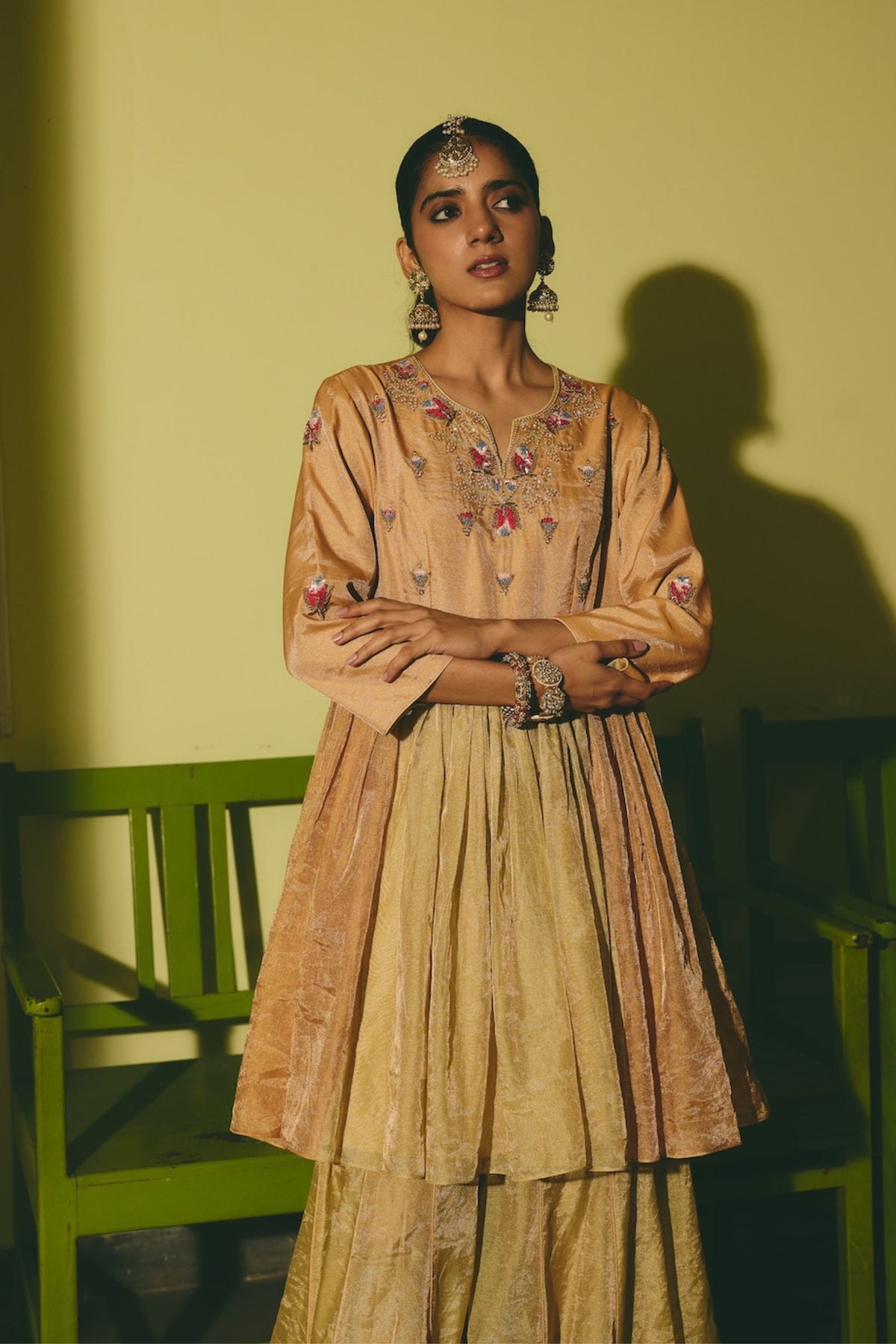 Ananya Tavishi Kurta and Sharara