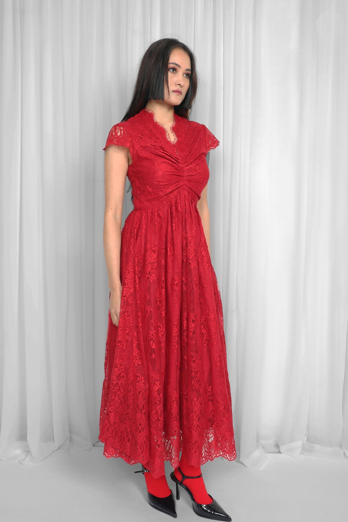 Red Regina Dress