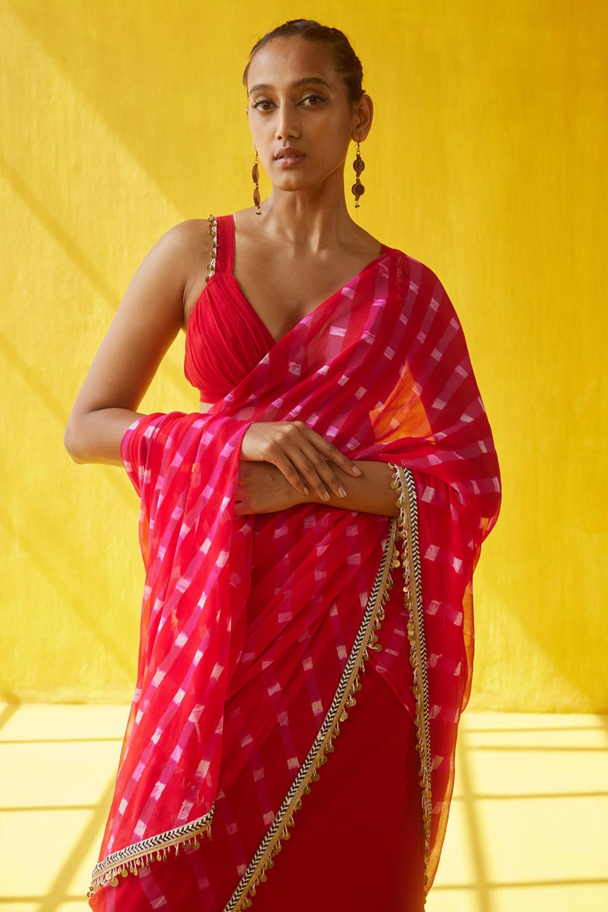 Gulnaar Pre Draped Saree