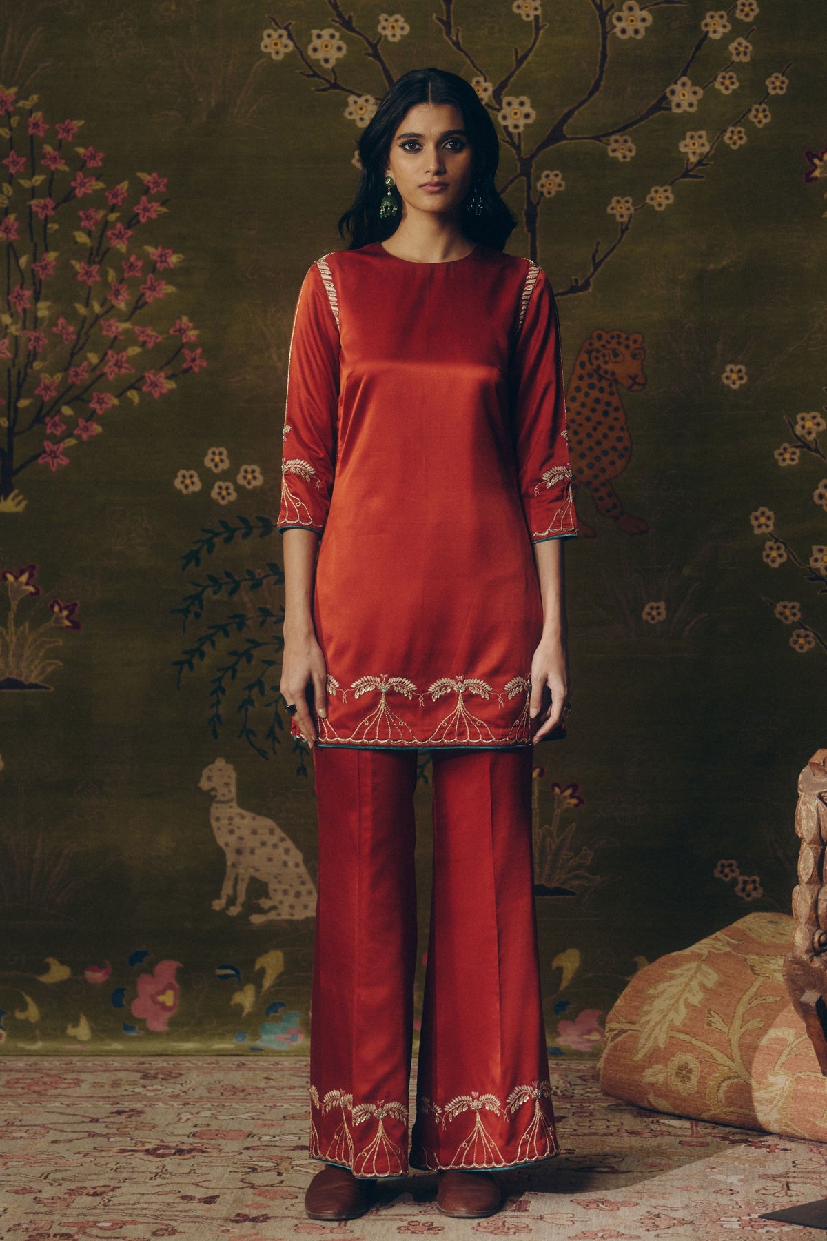 Carnegie Copper Tunic Set