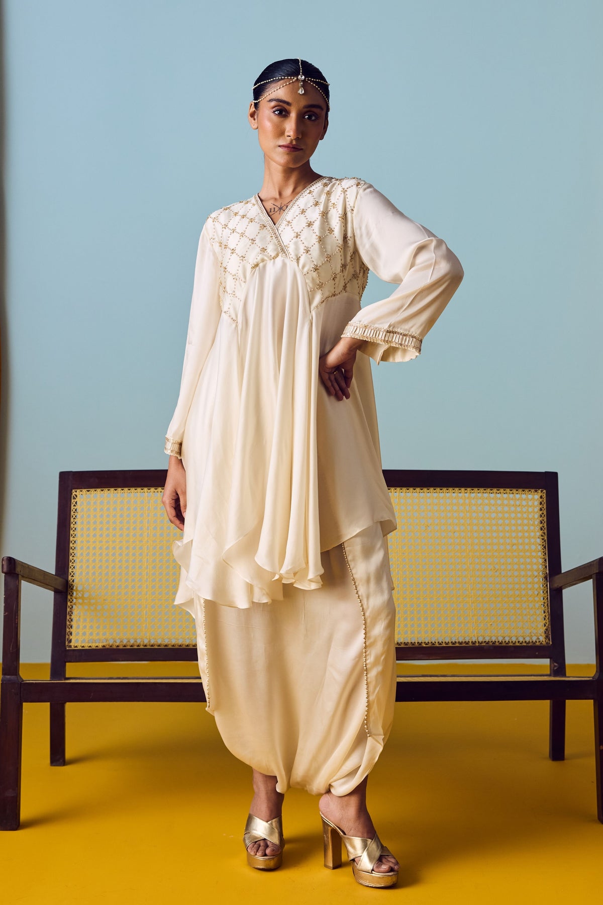 Sureen Pearl Co-ord Set