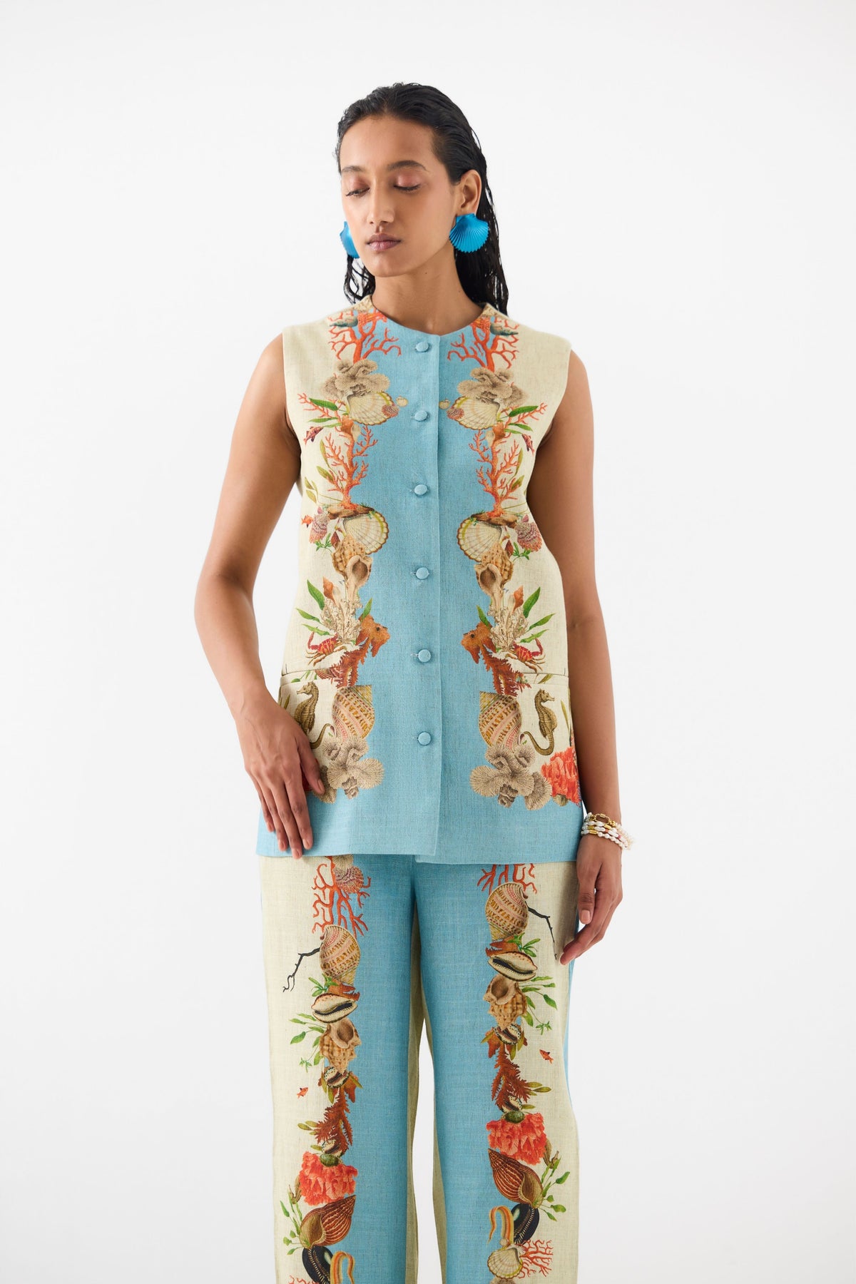 Mapusa Blazer Set