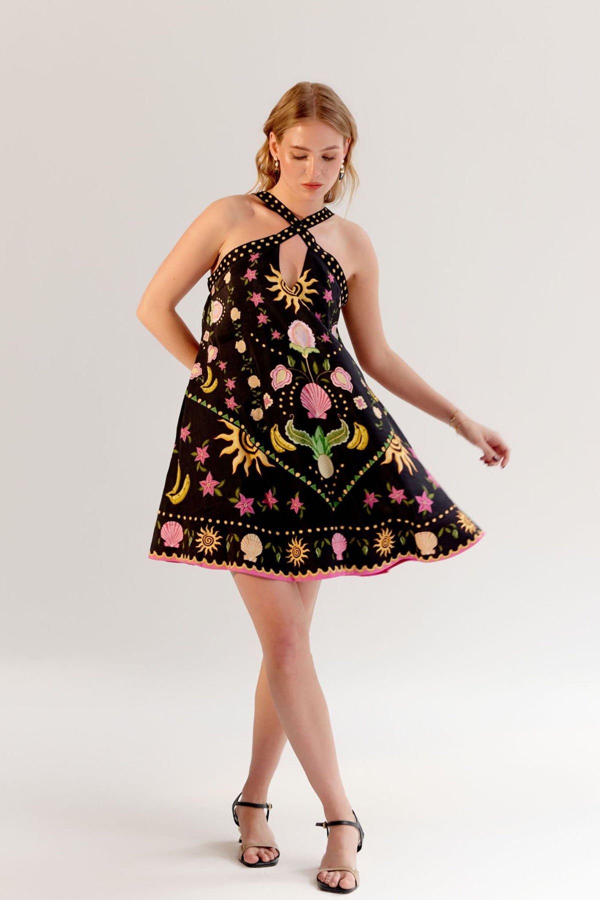 Seashell Aida Mini Dress