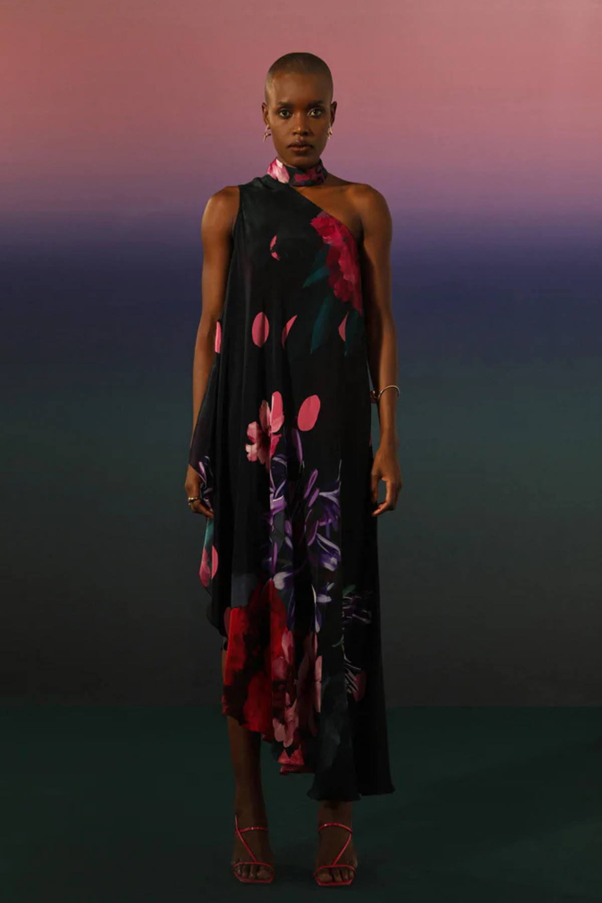 Regal Rosebud Dress