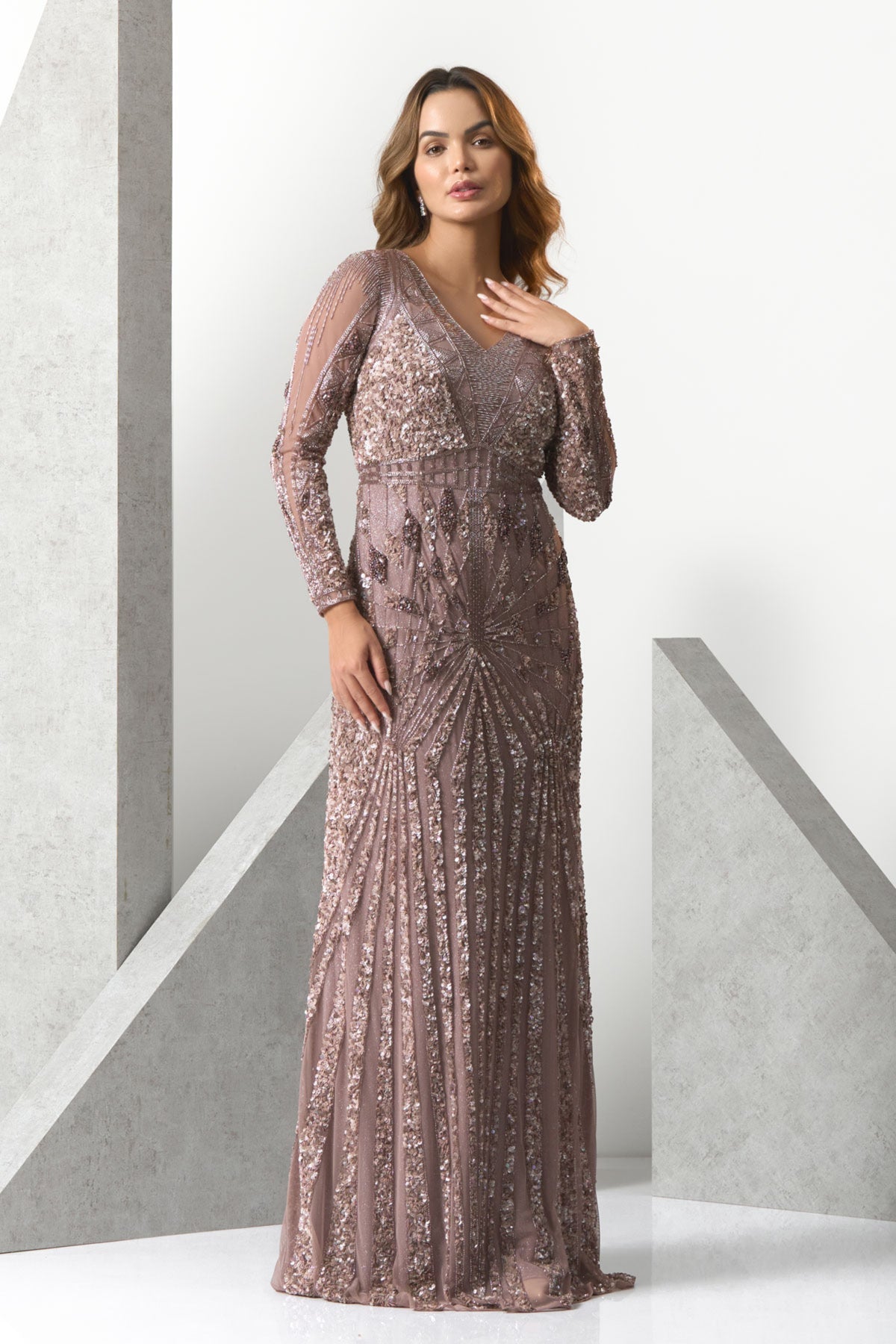 Moran Embroided Gown