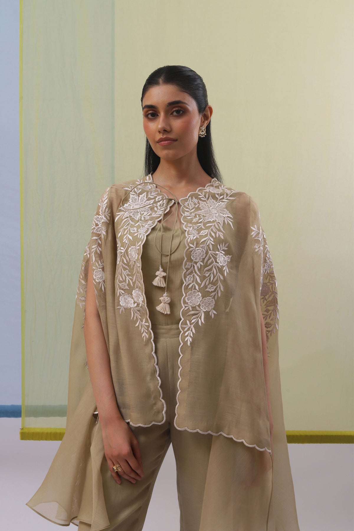 Beige Noya Co-ordinate Set