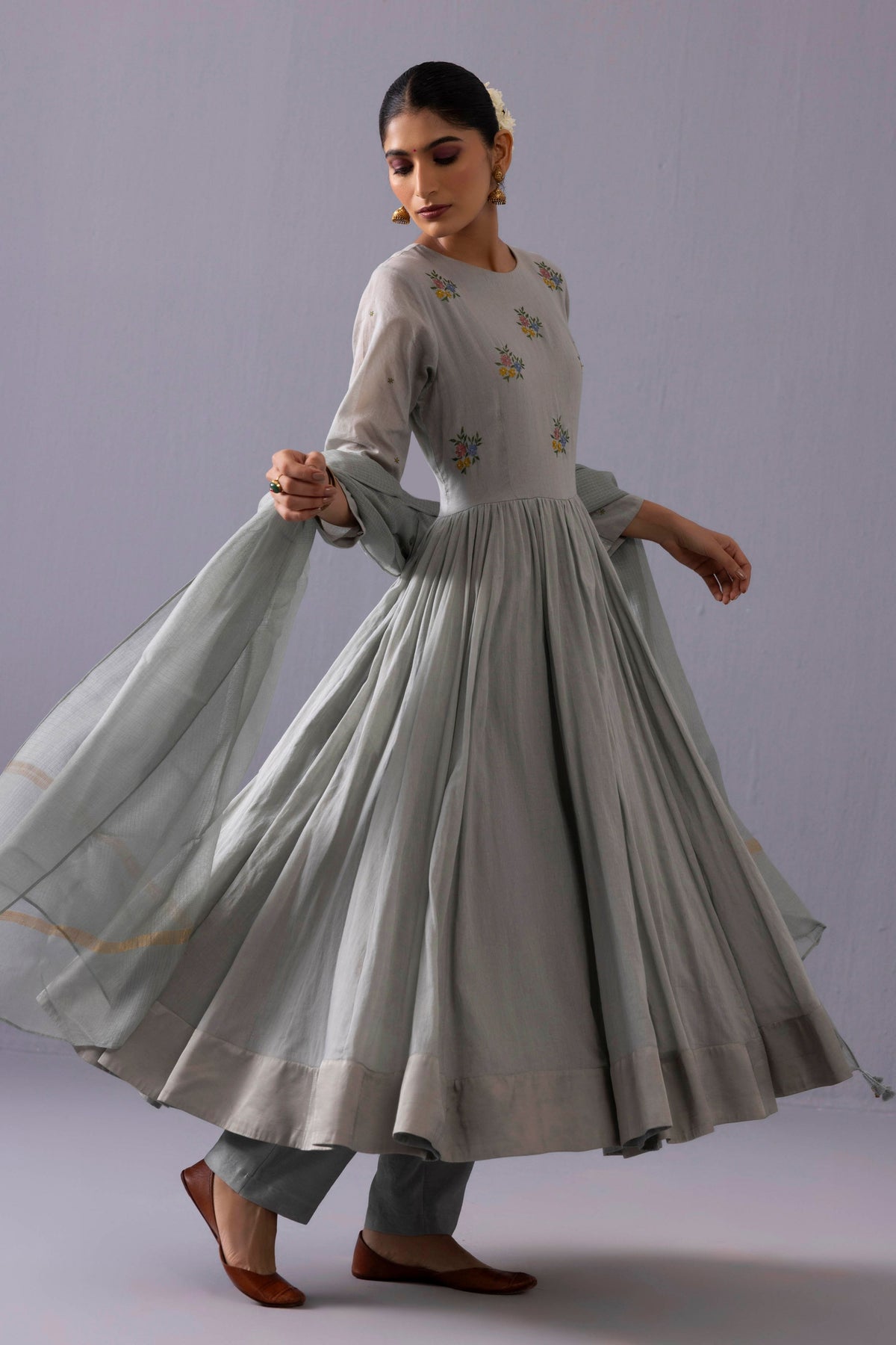 Latika Blue Kurta Set