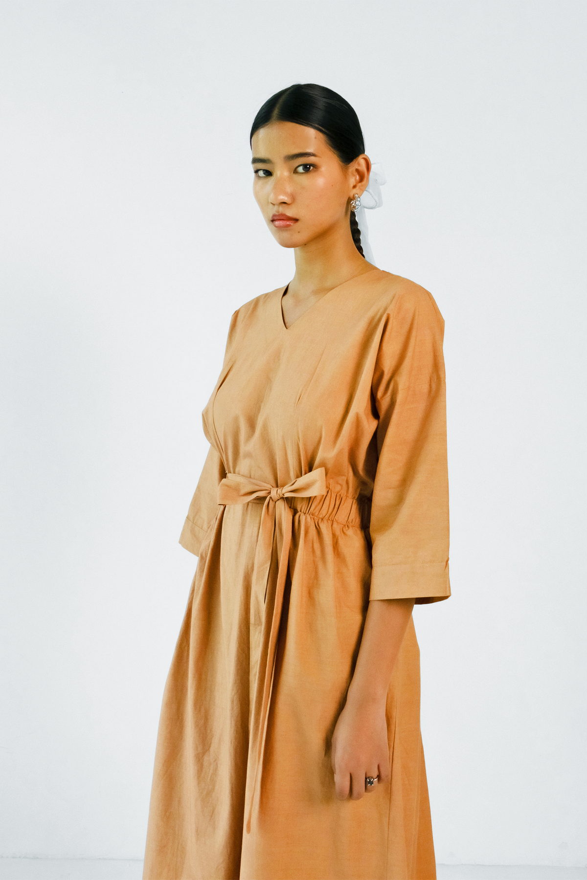 Brown Belt Dress