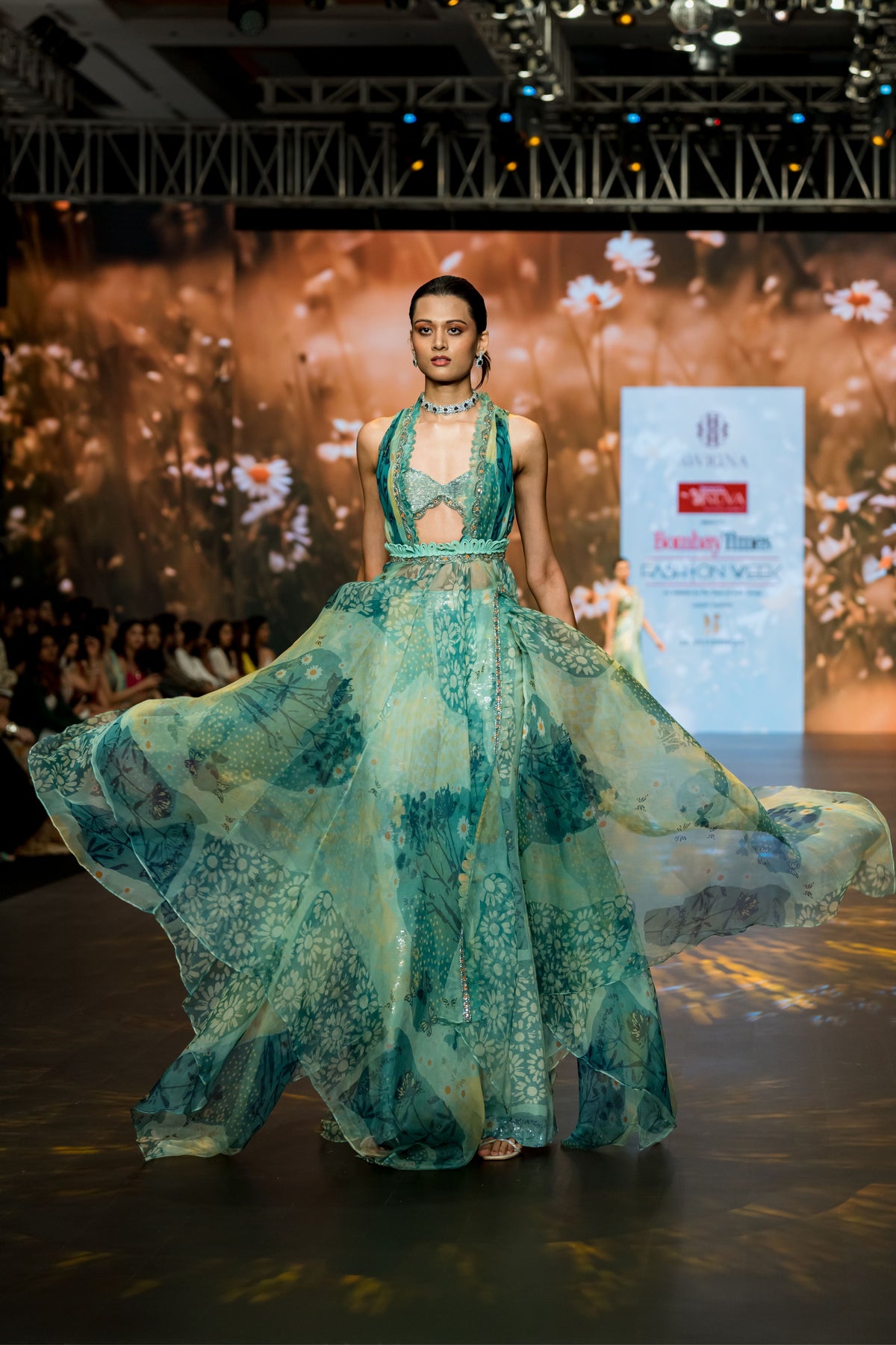 Mint Green Gown Set
