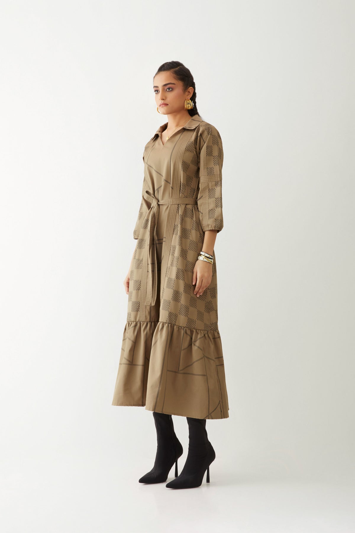 Mavi Dress With Print