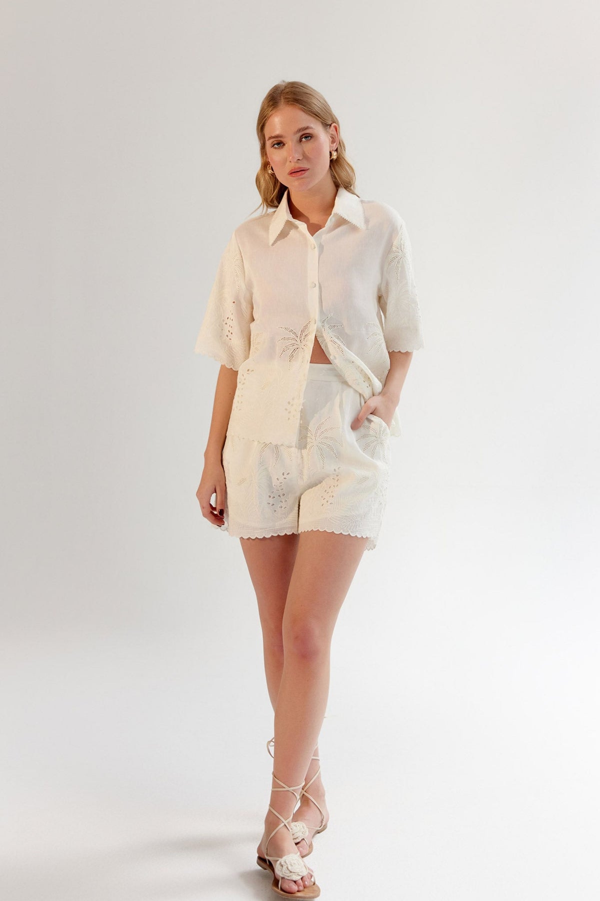 White Deya Shirt