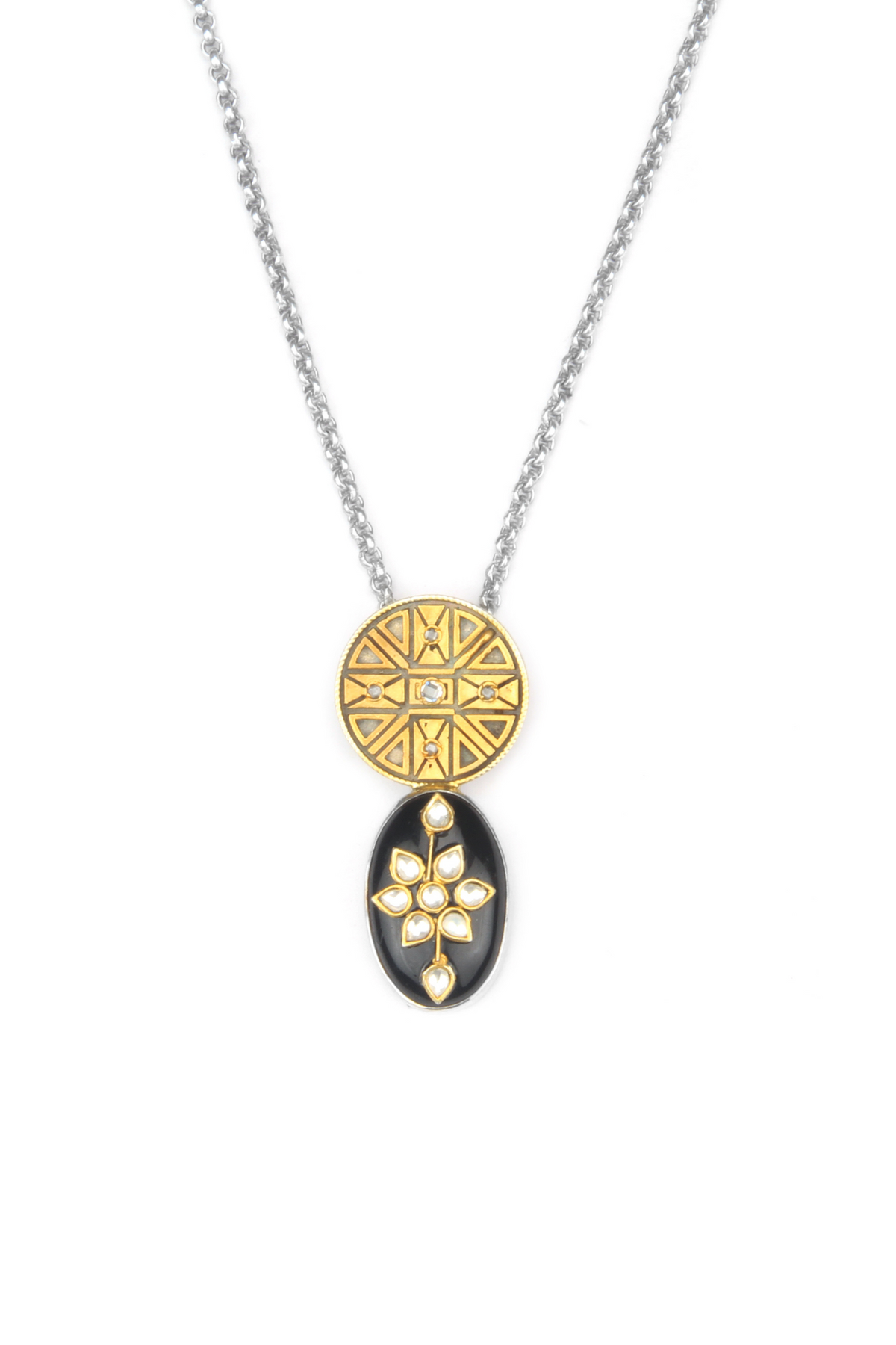 Silver Adela Pendant