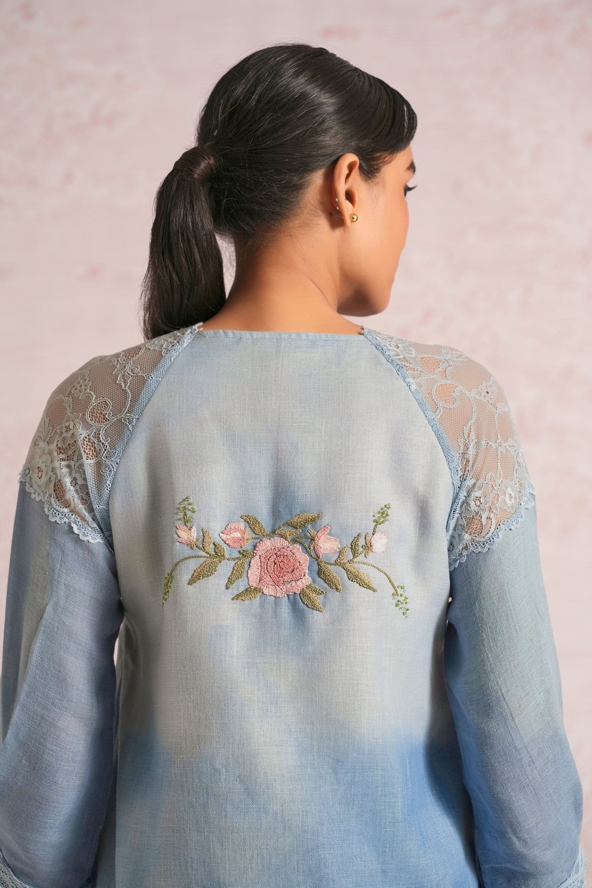 Whimsical Inkblot Top